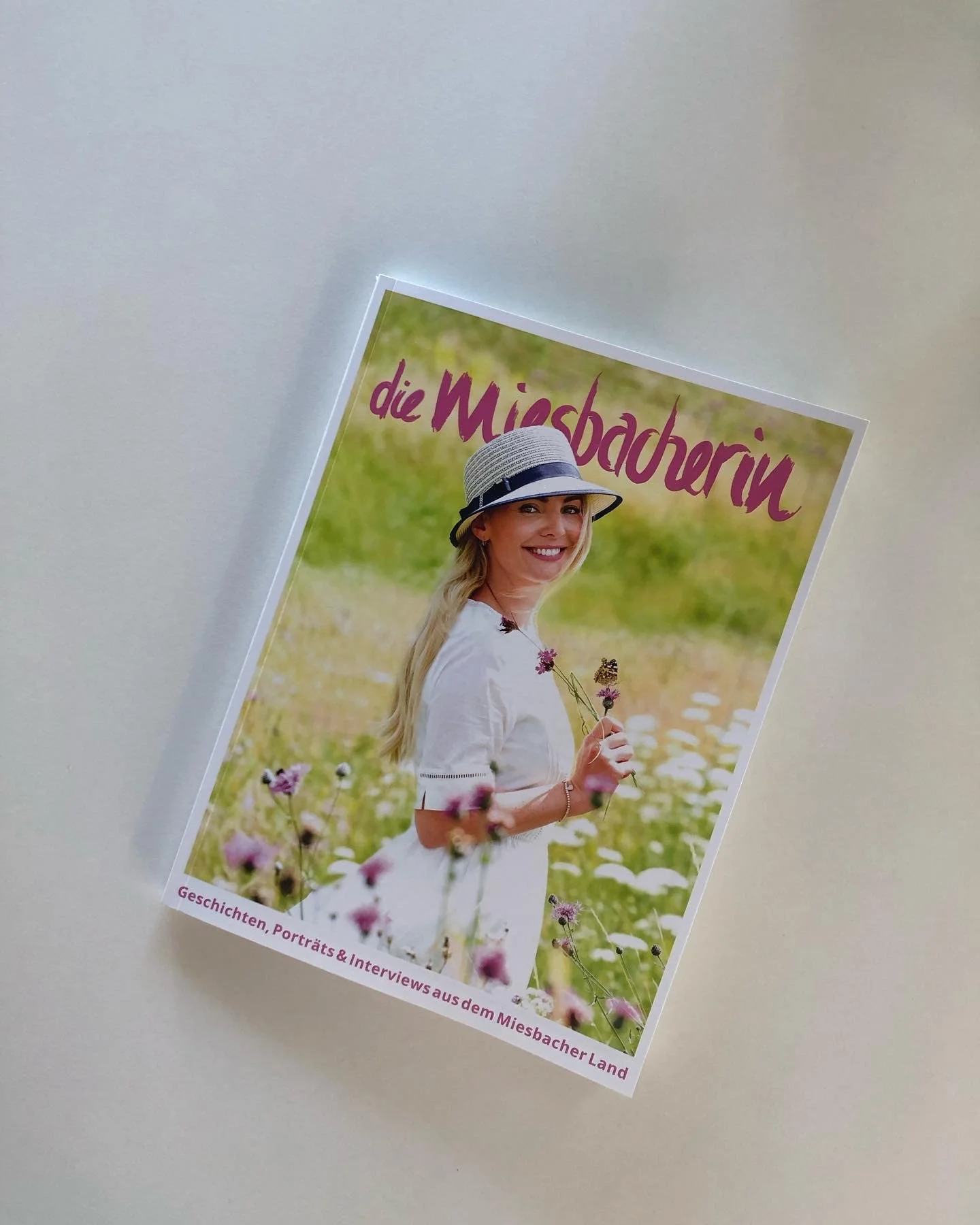 Herzlichen DANK an Frau Graf für diese tolle Reportage in der neuen Ausgabe #diemiesbacherin.