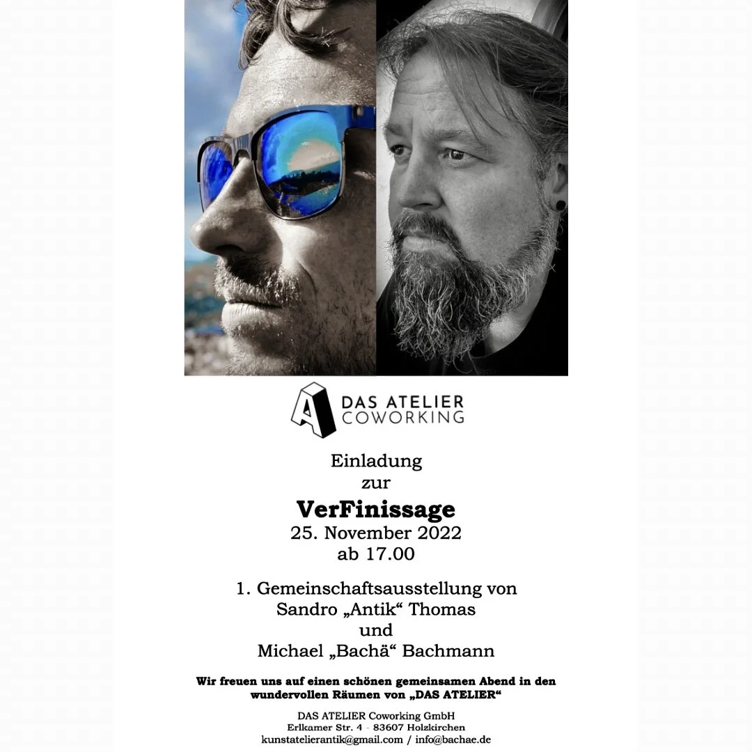 EINLADUNG zur VerFinissage! Save the Date! 🎨