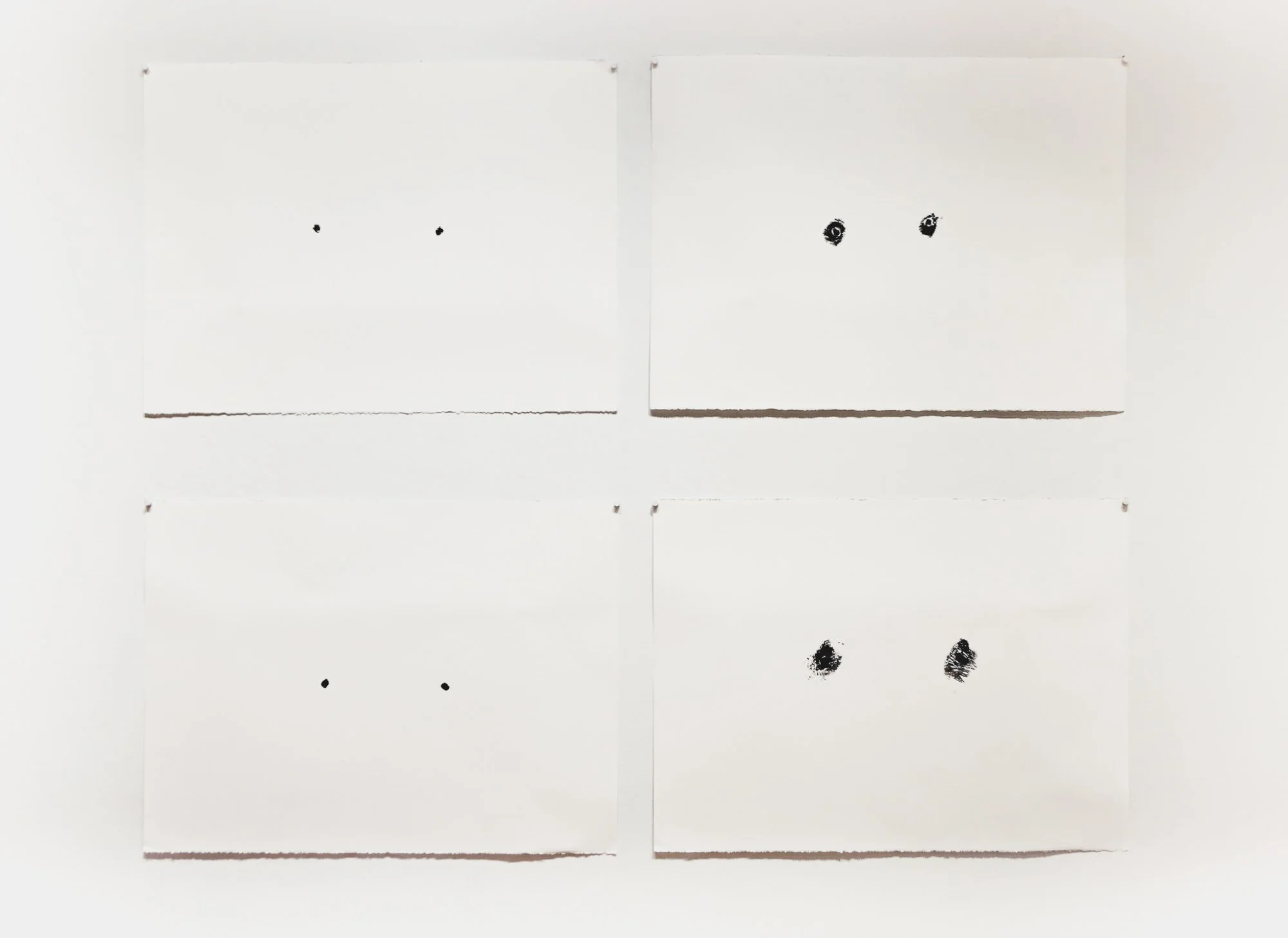 Cracks in the weight of me (I-IV)