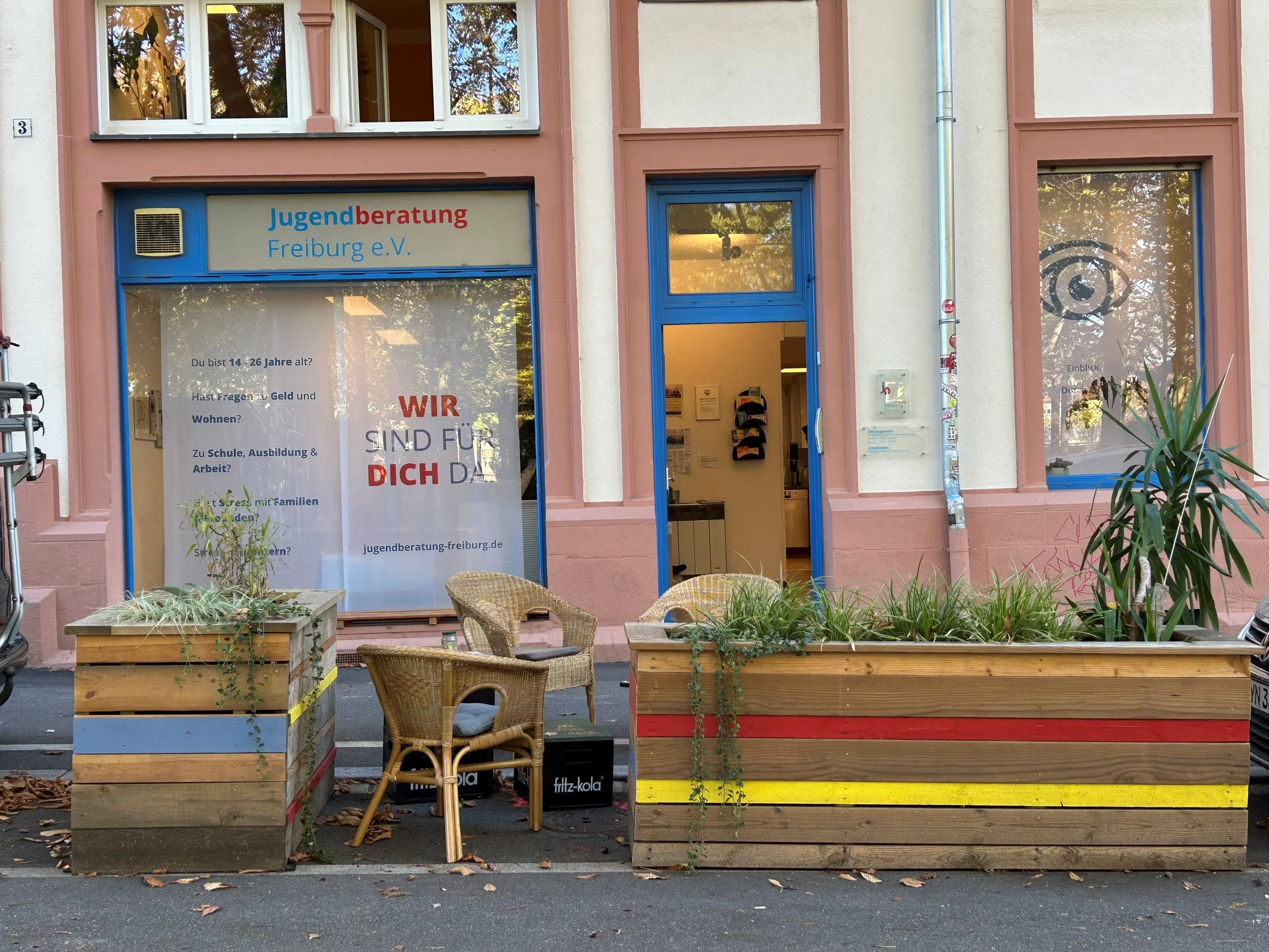 Plaudern statt Parken