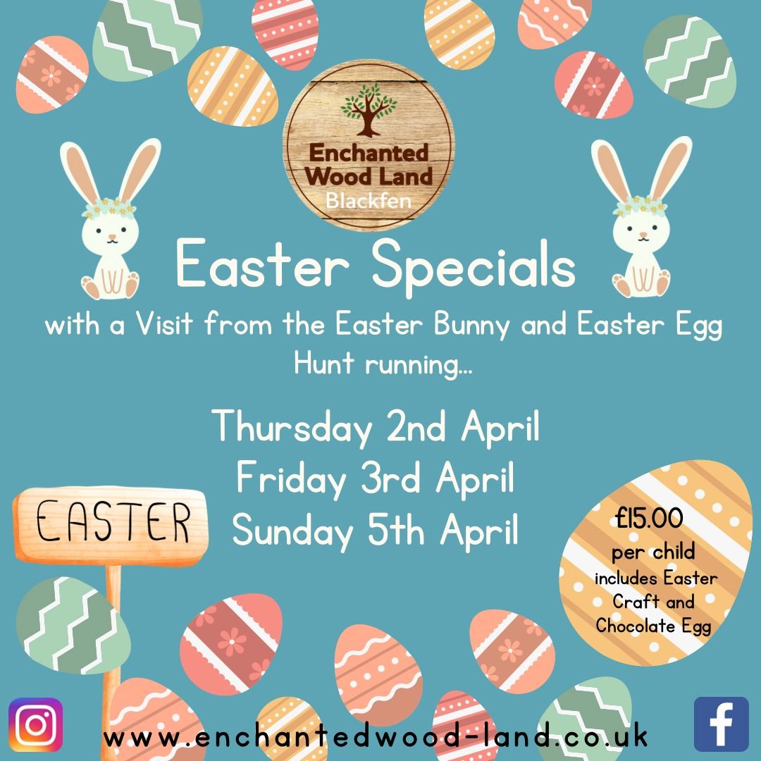 Easter Specials at Blackfen 2nd 3rd 5th April