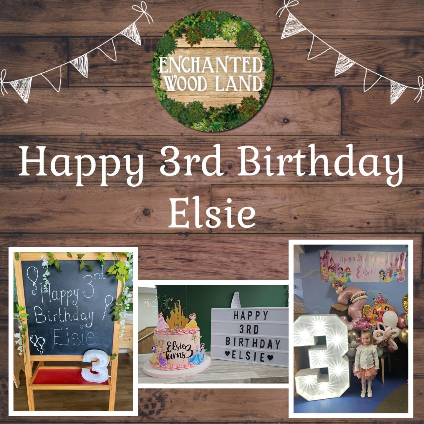 🌳💕Today we celebrated two amazing birthday parties @EnchantedWoodLand! We would like to say a big&hellip; 

💫 &lsquo;Happy 3rd Birthday Elsie&rsquo;

💫 &lsquo;Happy 3rd Birthday Kyra&rsquo;

We hope you all had an amazing party celebrating with a