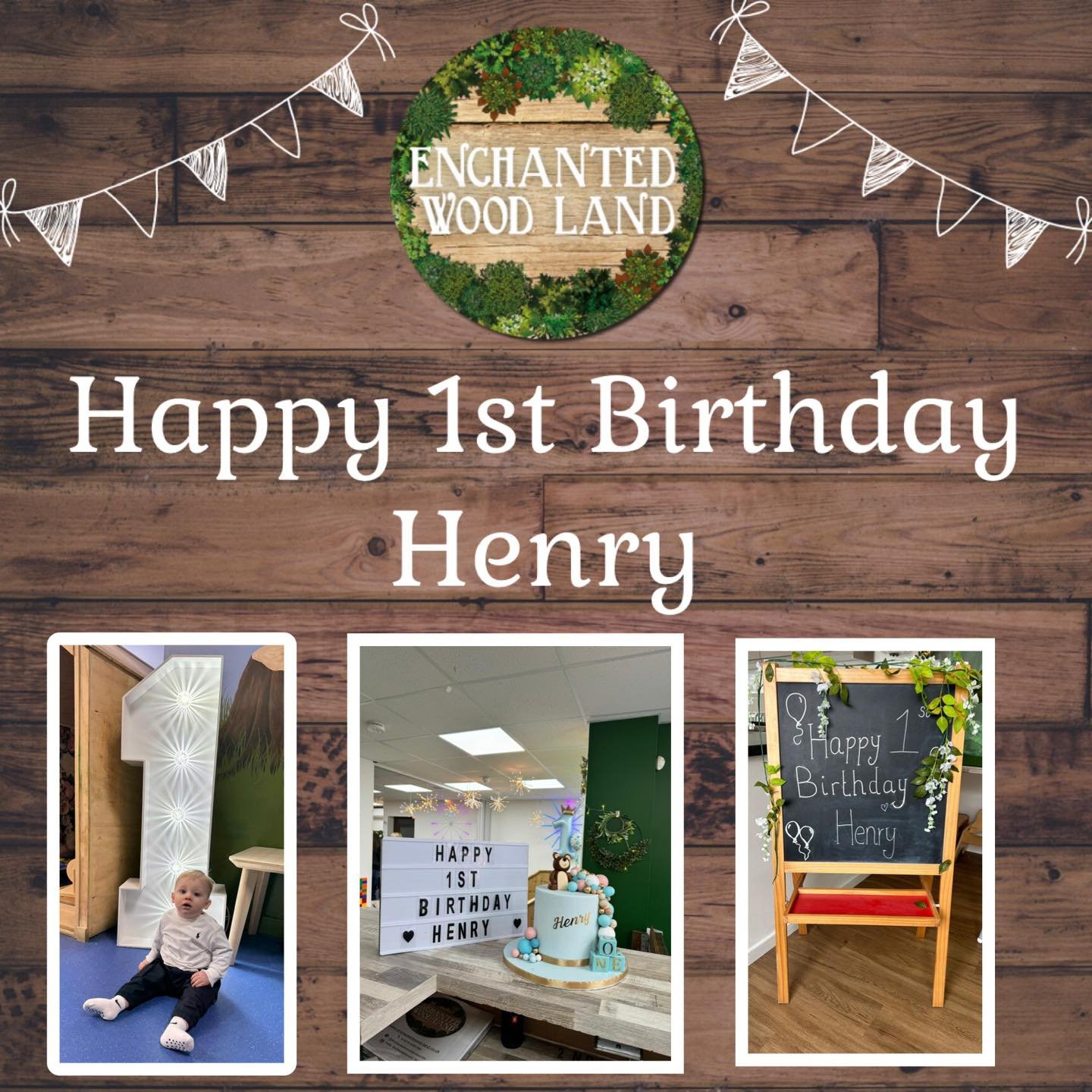 🌳💕Today we celebrated three amazing birthday parties @EnchantedWoodLand! We would like to say a big&hellip; 

💫 &lsquo;Happy 1st Birthday Henry&rsquo;

💫 &lsquo;Happy 2nd Birthday Destan&rsquo;

💫 &lsquo;Happy 4th Birthday Titus&rsquo;

We hope 