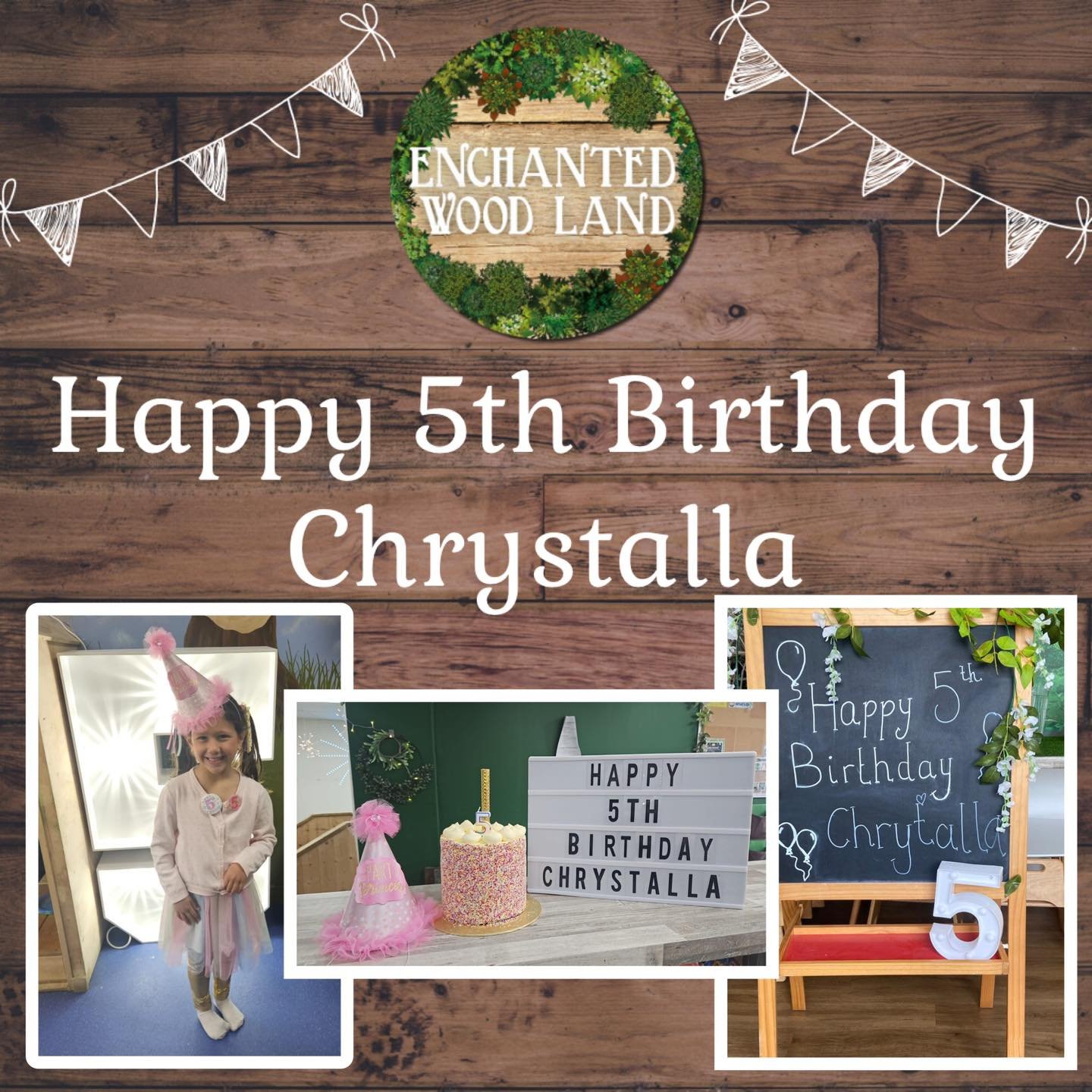 🌳💕Today we celebrated two amazing birthday parties @EnchantedWoodLand! We would like to say a big&hellip; 

💫 &lsquo;Happy 5th Birthday Chrystalla&rsquo;

💫 &lsquo;Happy 4th Birthday Robyn &amp; Albert&rsquo;

We hope you all had an amazing party