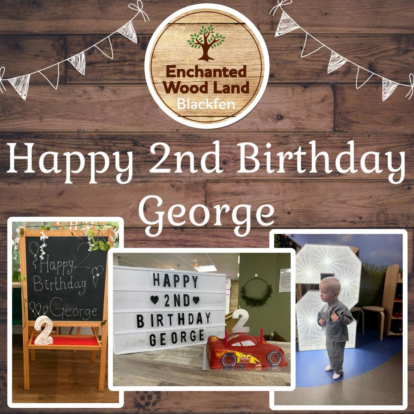 This Saturday we celebrated three birthday parties @EnchantedWoodLand, Blackfen!

We would like to say a big&hellip; 

💫 &lsquo;Happy 2nd Birthday George&rsquo; 

💫 &lsquo;Happy 3rd Birthday Imogen&rsquo;

💫 &lsquo;Happy 3rd Birthday Marcellus&rsq