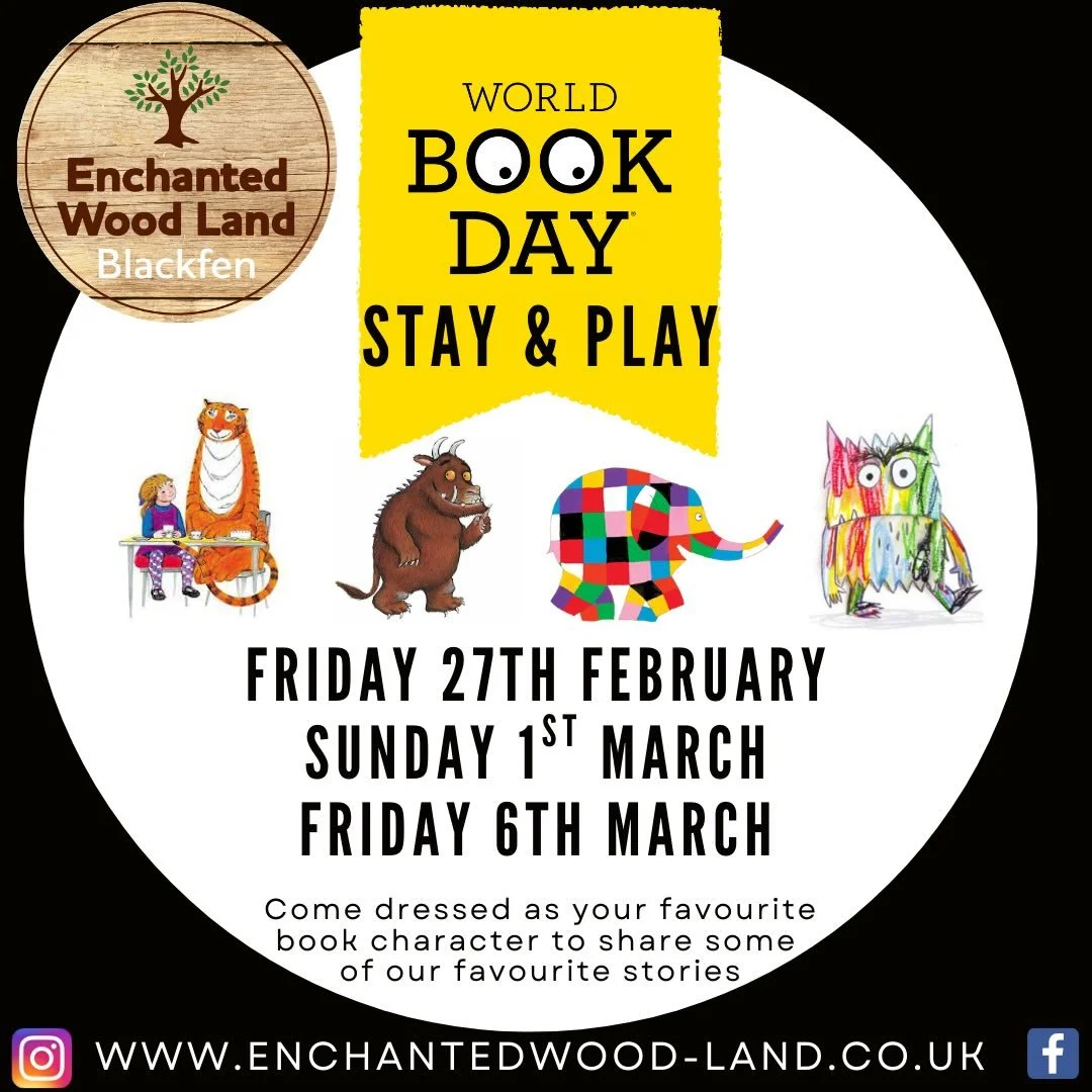 This week and next week we celebrate World Book Day 📚 🌍 

Come dressed in your favourite characters costume, pyjamas on onesie&hellip; we will have lots of fun with the Gruffalo, Three Little Pigs, Elmer and lots more&hellip; 

Friday 27th February