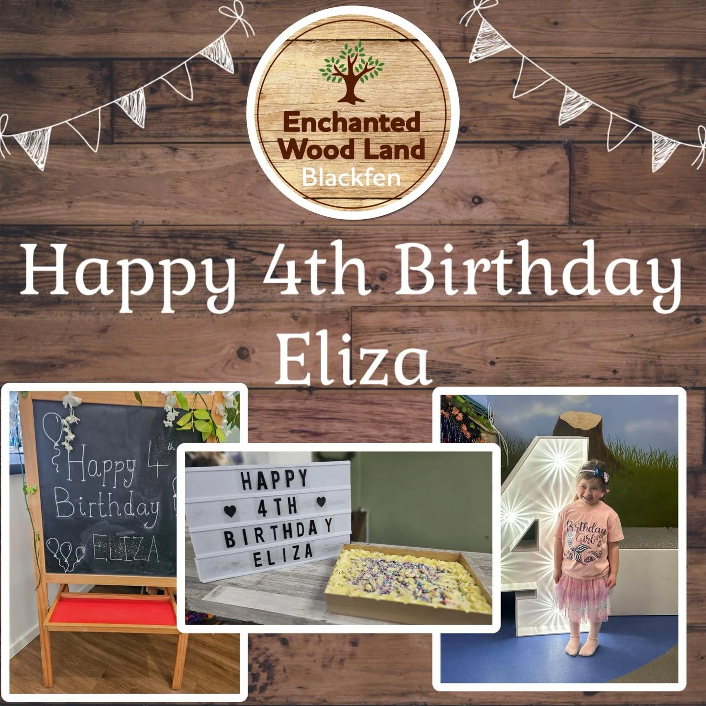 Today we celebrated two birthday parties @EnchantedWoodLand, Blackfen!

We would like to say a big&hellip; 

💫 &lsquo;Happy 4th Birthday Eliza&rsquo; 

💫 &lsquo;Happy 3rd Birthday Aerean&rsquo;

We hope you had an amazing party celebrating with all