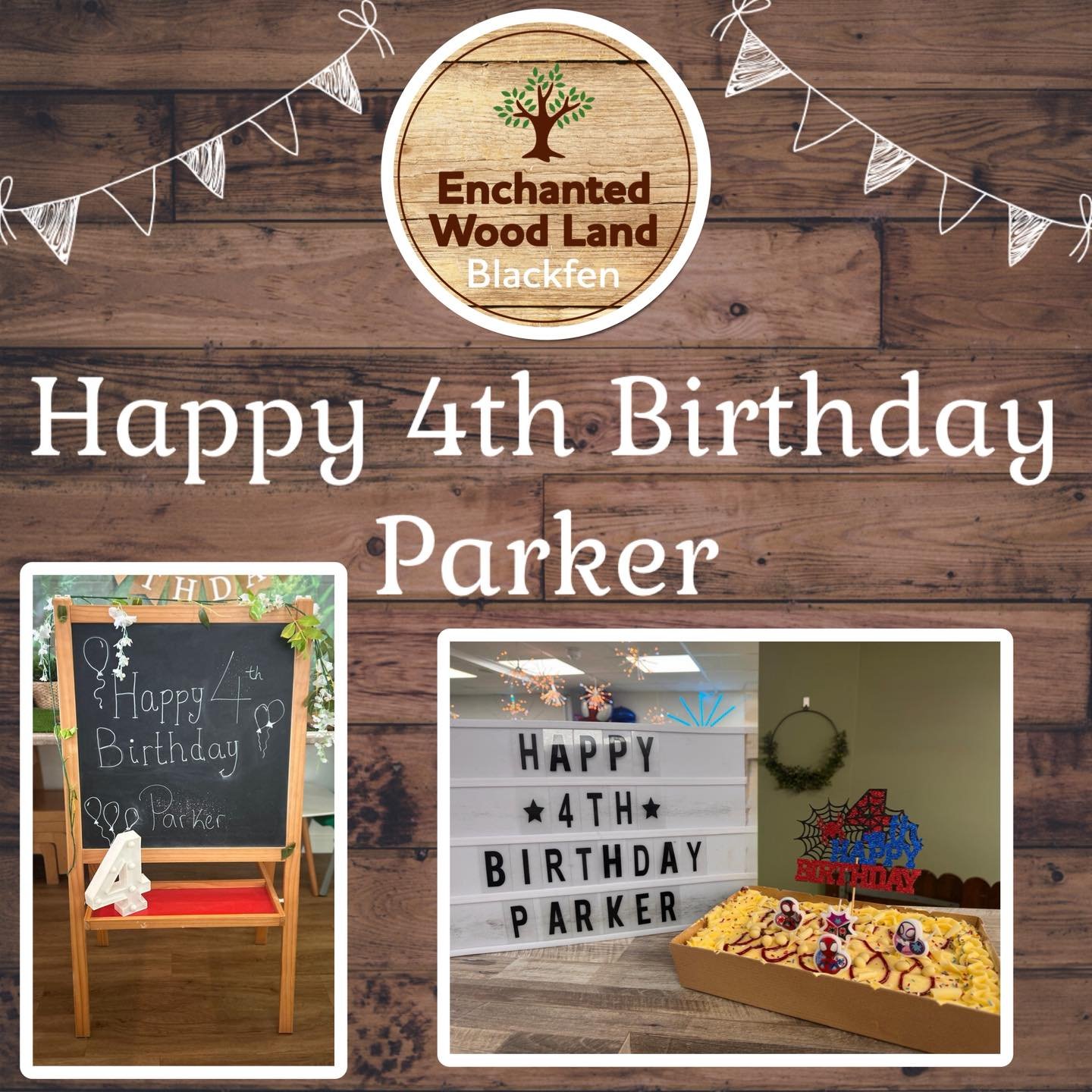 Yesterday we celebrated two special birthday parties @EnchantedWoodLand, Blackfen!

We would like to say a big&hellip; 

💫 &lsquo;Happy 4th Birthday Parker&rsquo; 

💫 &lsquo;Happy 5th Birthday Aria&rsquo;

We hope you had an amazing party celebrati
