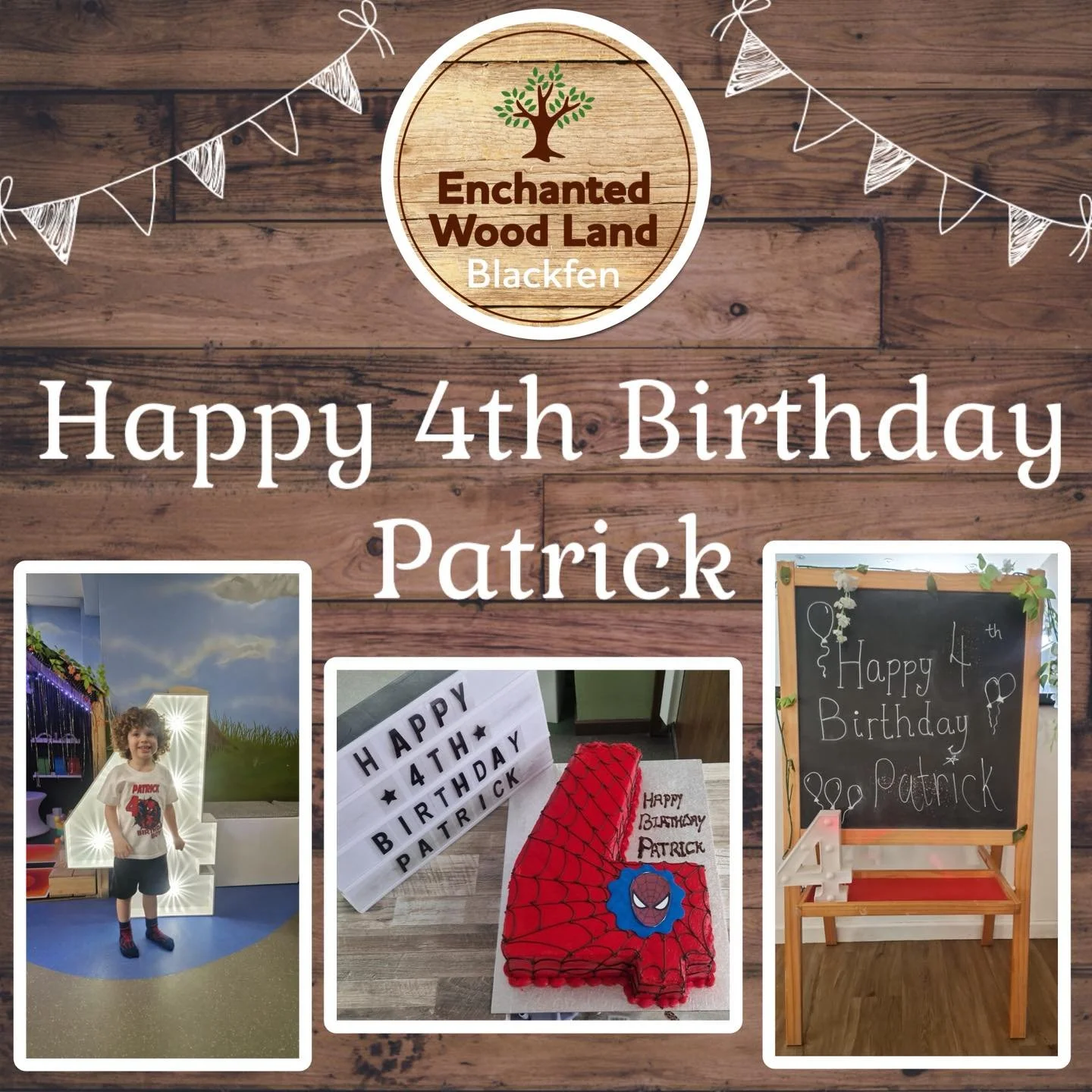Today we celebrated two special birthday parties @EnchantedWoodLand, Blackfen!

We would like to say a big&hellip; 

💫 &lsquo;Happy 4th Birthday Patrick&rsquo; 

💫 &lsquo;Happy 5th Birthday Caio&rsquo;

We hope you had an amazing party celebrating 