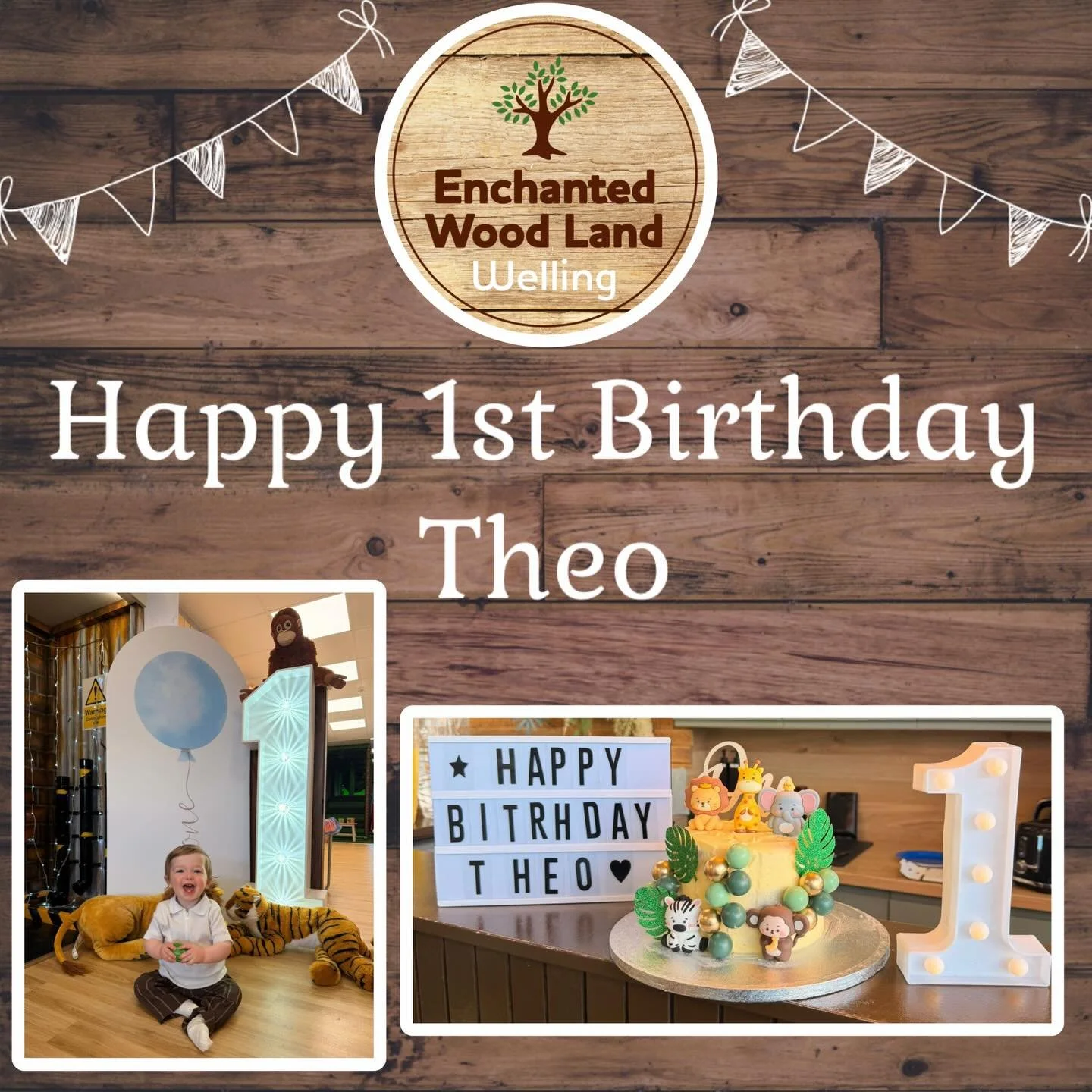 Today we celebrated an amazing birthday party @EnchantedWoodLand, Welling!

We would like to say a big&hellip; 

💫 &lsquo;Happy 1st Birthday Theo&rsquo; 

💫 &lsquo;Happy 1st Birthday Tereza&rsquo; 

We hope you had an amazing party celebrating with