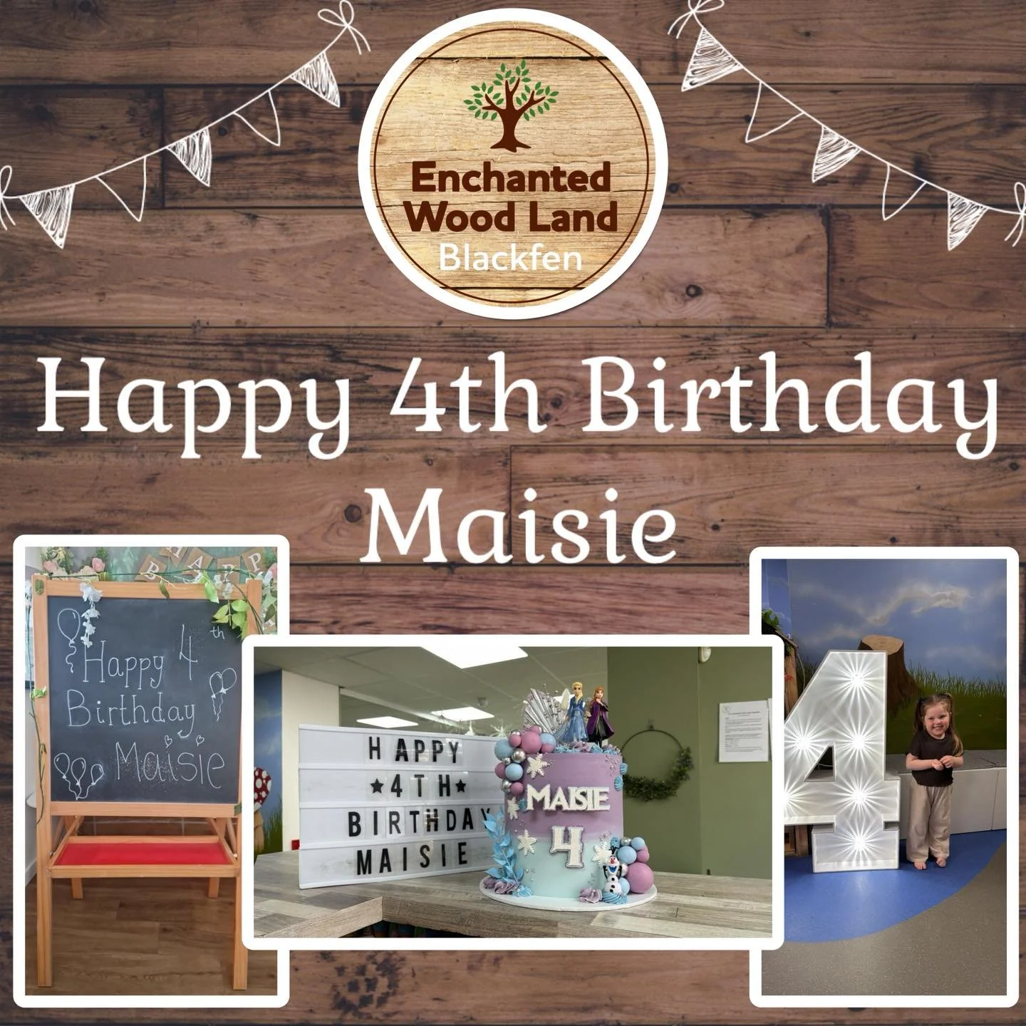 Today we celebrated three special birthday parties @EnchantedWoodLand, Blackfen!

We would like to say a big&hellip; 

💫 &lsquo;Happy 4th Birthday Maisie&rsquo; 

💫 &lsquo;Happy 6th Birthday Teddy&rsquo;

💫 &lsquo;Happy 6th Birthday Ruby&rsquo;

W