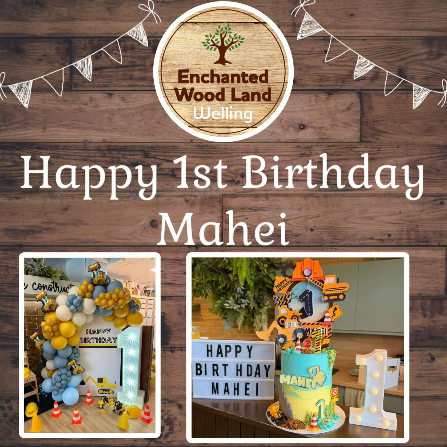 Today we celebrated two amazing birthday parties @EnchantedWoodLand, Welling!

We would like to say a big&hellip; 

💫 &lsquo;Happy 1st Birthday Mahei&rsquo; 

💫 &lsquo;Happy 4th Birthday Sophie&rsquo; 

We hope you had an amazing party celebrating 