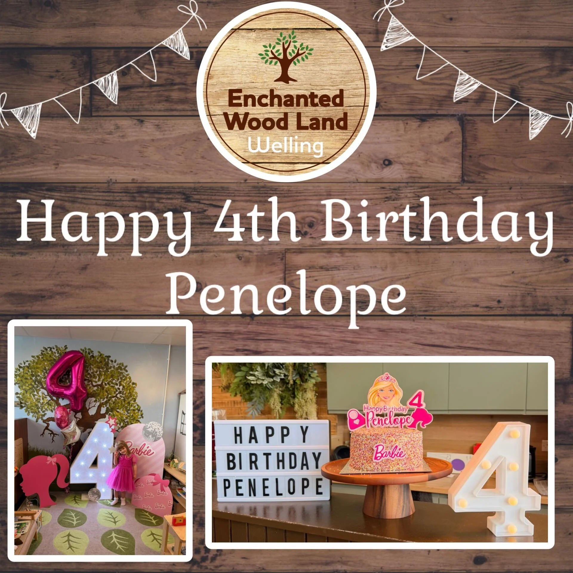 Today we celebrated two amazing birthday parties @EnchantedWoodLand, Welling!

We would like to say a big&hellip; 

💫 &lsquo;Happy 4th Birthday Penelope&rsquo; 

💫 &lsquo;Happy 3rd Birthday Srihan&rsquo; 

We hope you had an amazing party celebrati