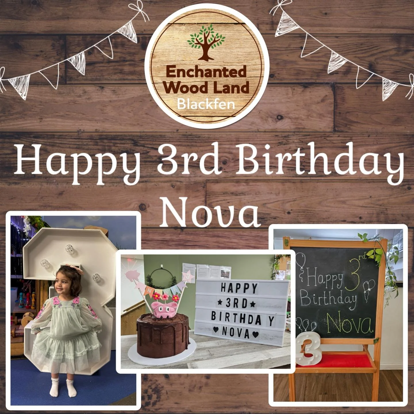 This weekend we celebrated four special birthday parties @EnchantedWoodLand, Blackfen!

We would like to say a big&hellip; 

💫 &lsquo;Happy 3rd Birthday Nova&rsquo; 

💫 &lsquo;Happy 4th Birthday Amelia&rsquo;

💫 &lsquo;Happy 5th Birthday Rayelle&r