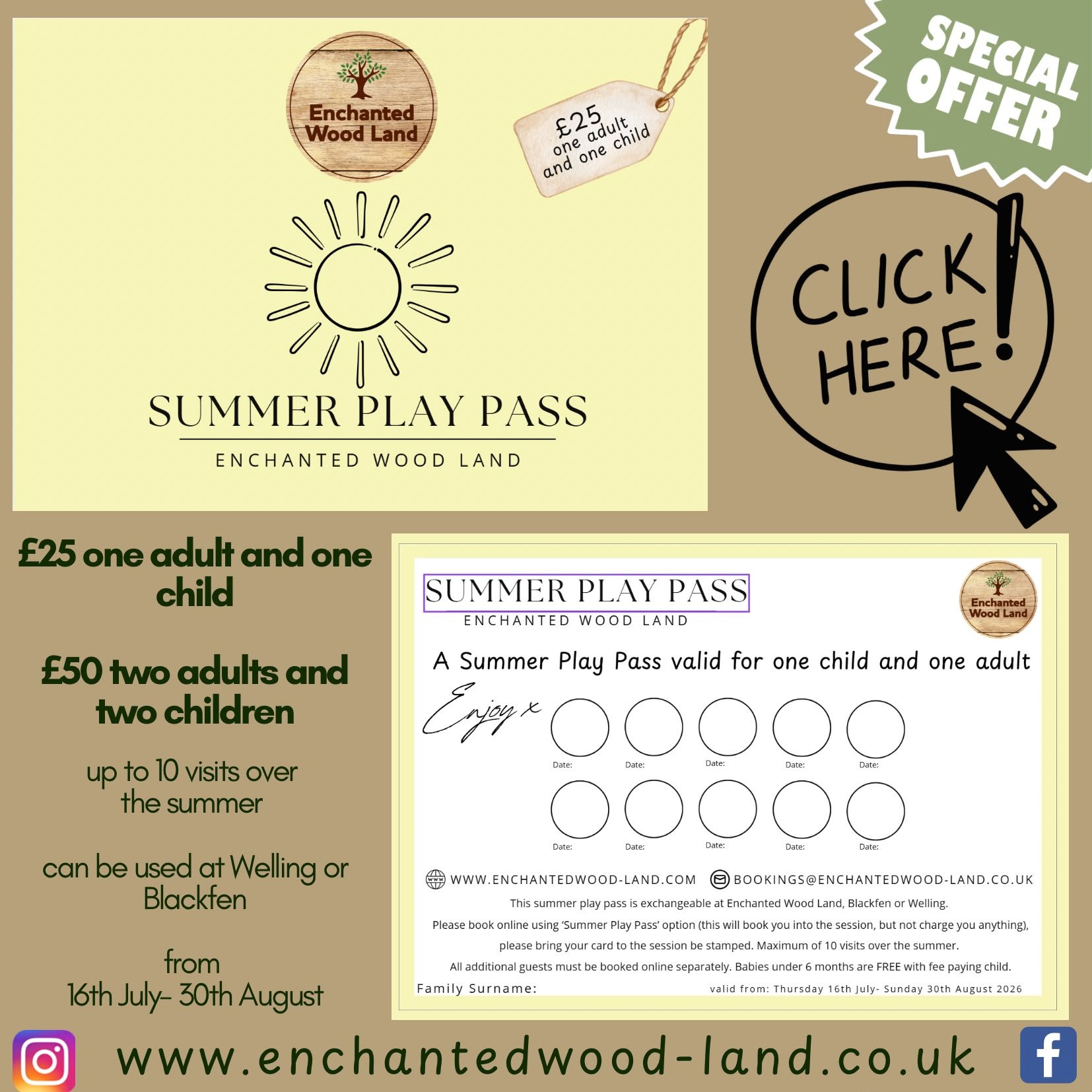 Summer Play pass