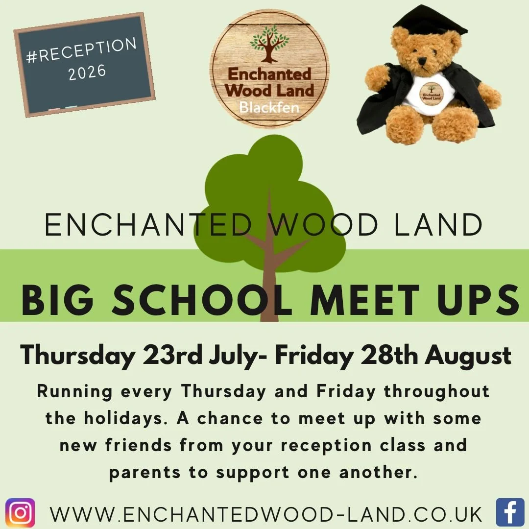 Big School Meet Ups 23rd July - Friday 28th August