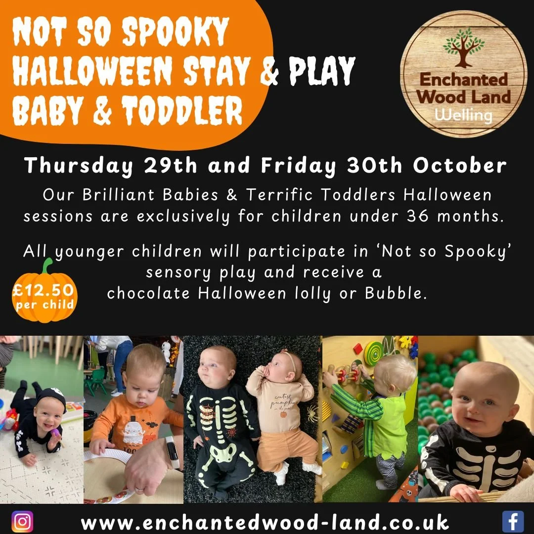 Halloween Stay & Play Baby & Toddler 29th & 30th October