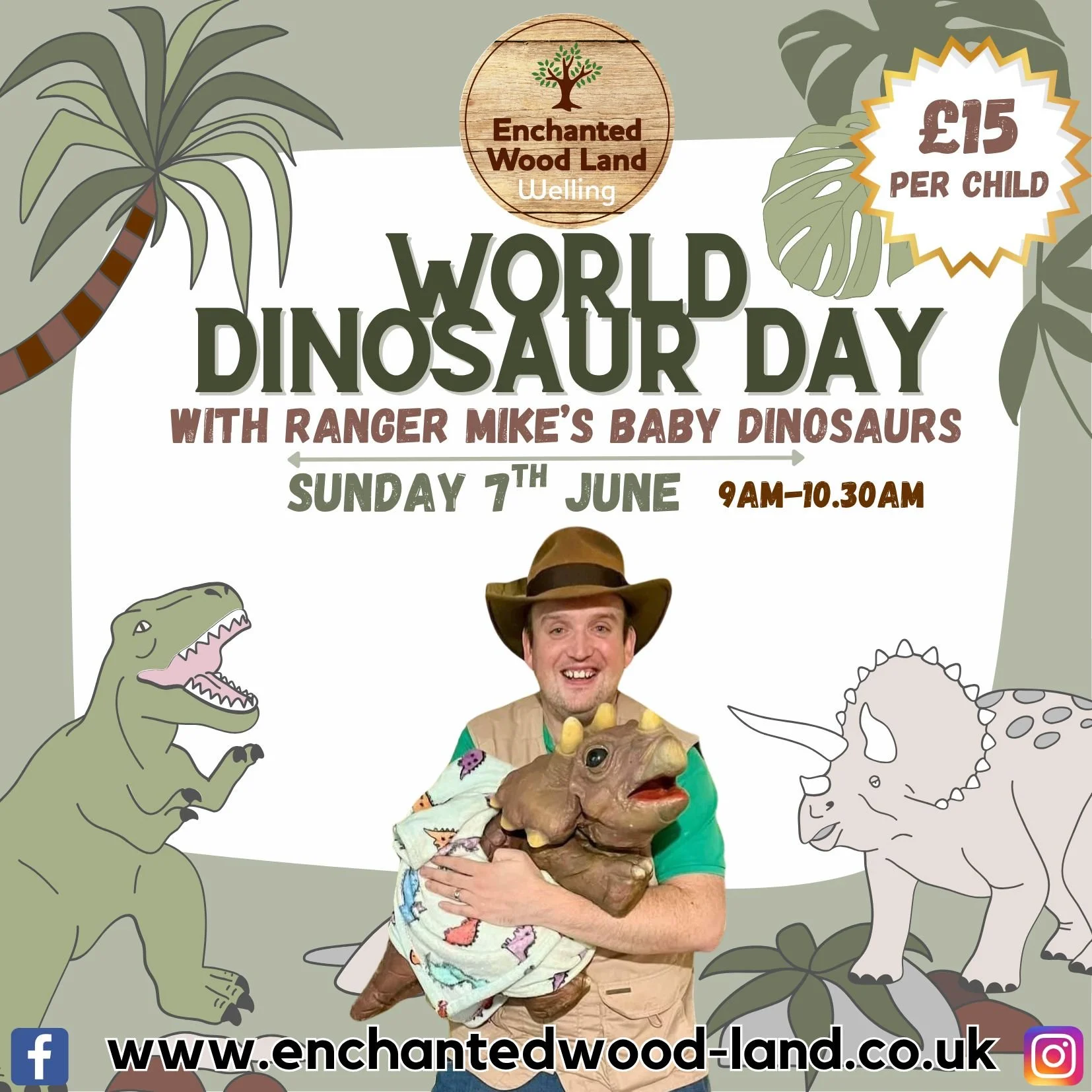Dinosaur Day Sunday 7th June Stay & Play