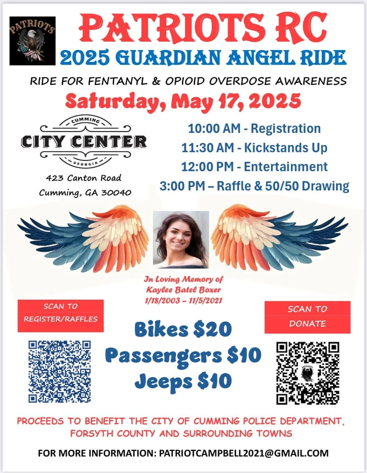 Patriots RC Motorcycle Ride
