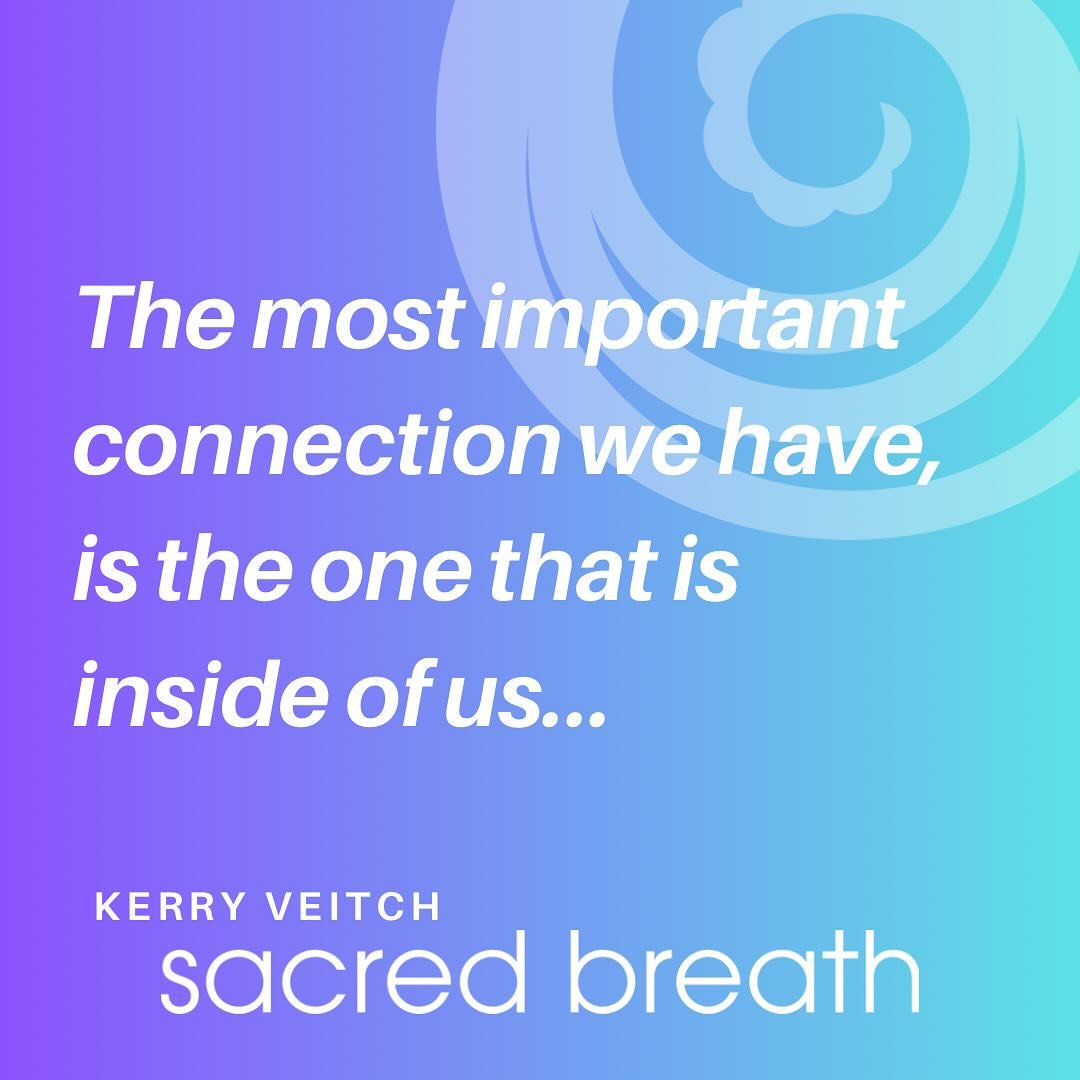 The most important connection is the one that is inside of me &hellip;&hellip; 

At the moment I&rsquo;m learning about the union inside of us between the divine feminine and the divine masculine. All my teachings throughout my life have come from wi