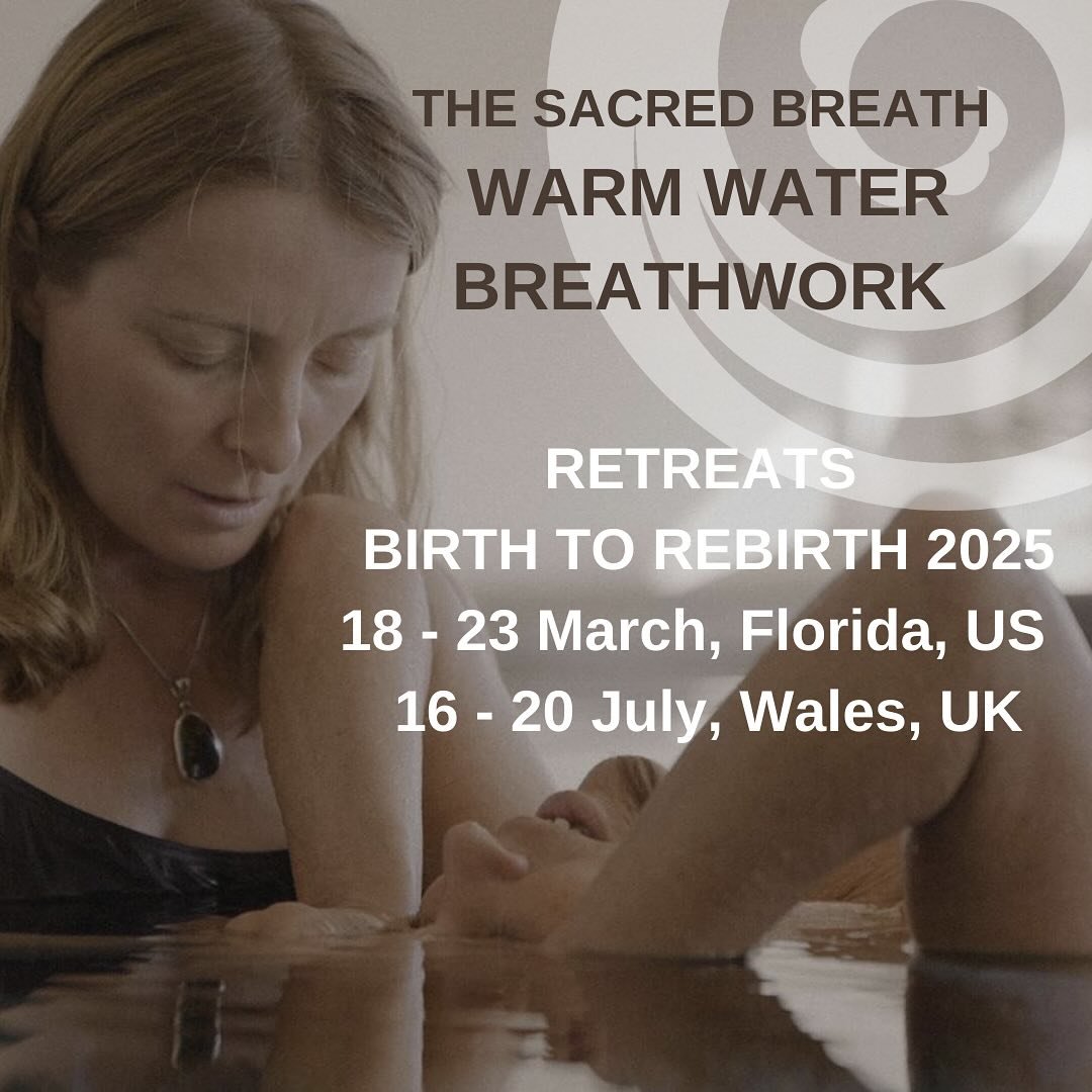 Rebirth as a Sacred Ceremony: Warm Water Conscious Connected Breathwork Retreats 2025 

18 - 23 March, Orlando, Florida, US with Lynn Veitch &amp; Pablo Castro 
16 - 20 July, near Bristol, Wales, UK with Pablo Castro 

Ready for a deep soul journey? 