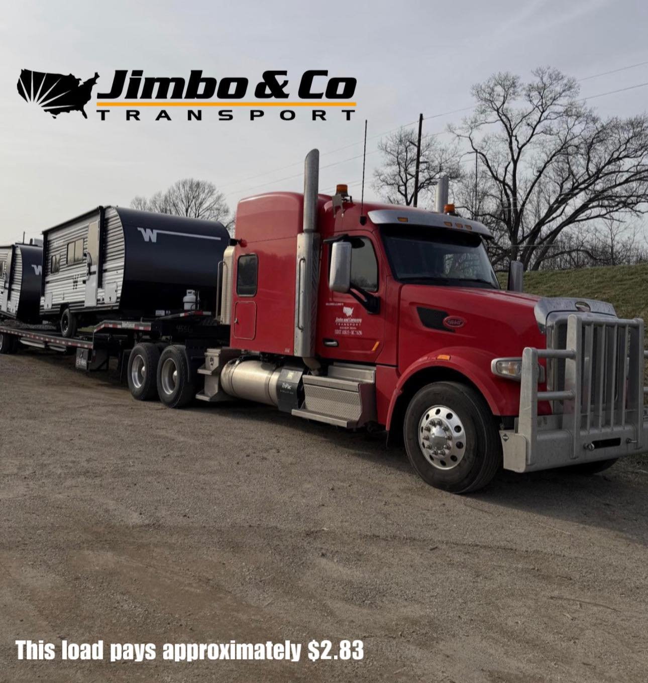 This load came from Indiana and is going to Utah! Safe travels sir!