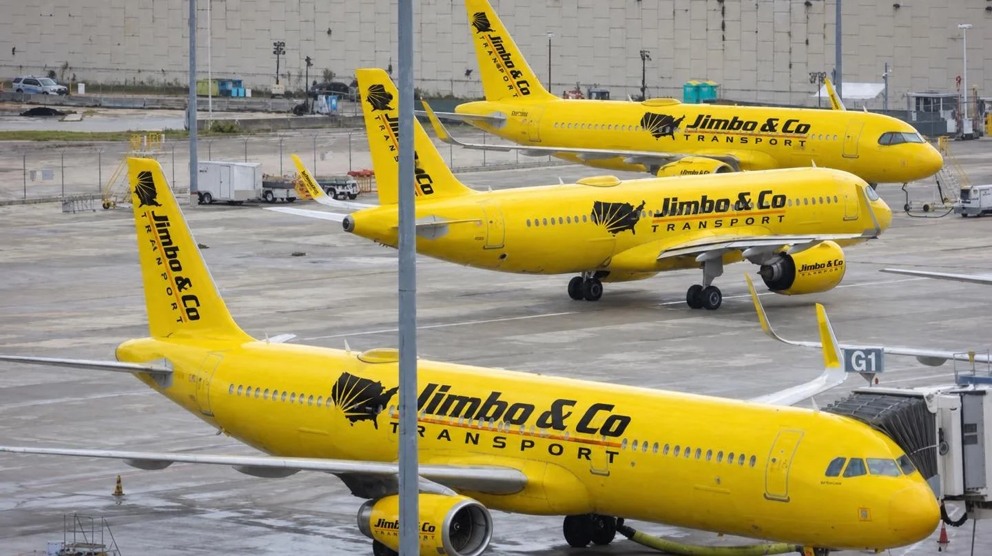We had to test out what those &ldquo;pennies on the dollar&rdquo; planes might look like with Jimbo logos on them&hellip; not too shabby.

On a more serious note, if any Spirit Airlines employees are looking for their next opportunity, we&rsquo;d lov
