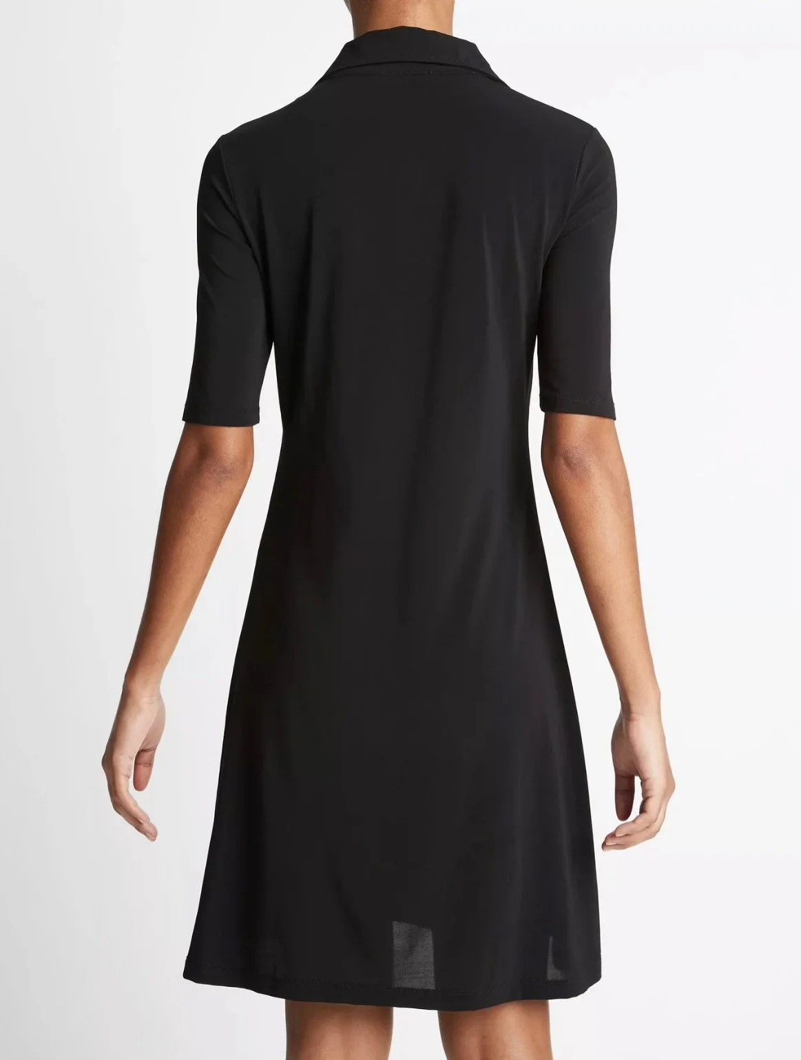 Vince Elbow Sleeve Polo Dress — Hanleys of Ancaster
