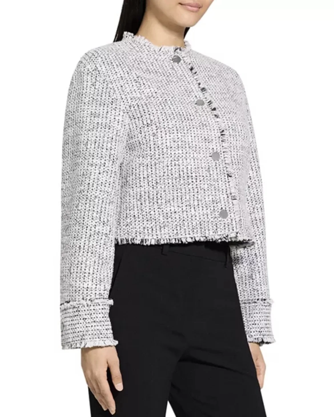 テーラードジャケット Theory - UNION KNIT CL SHRUNKN JKT Theory 2022 TH_N0274404_001_L0?$TH-pdp-