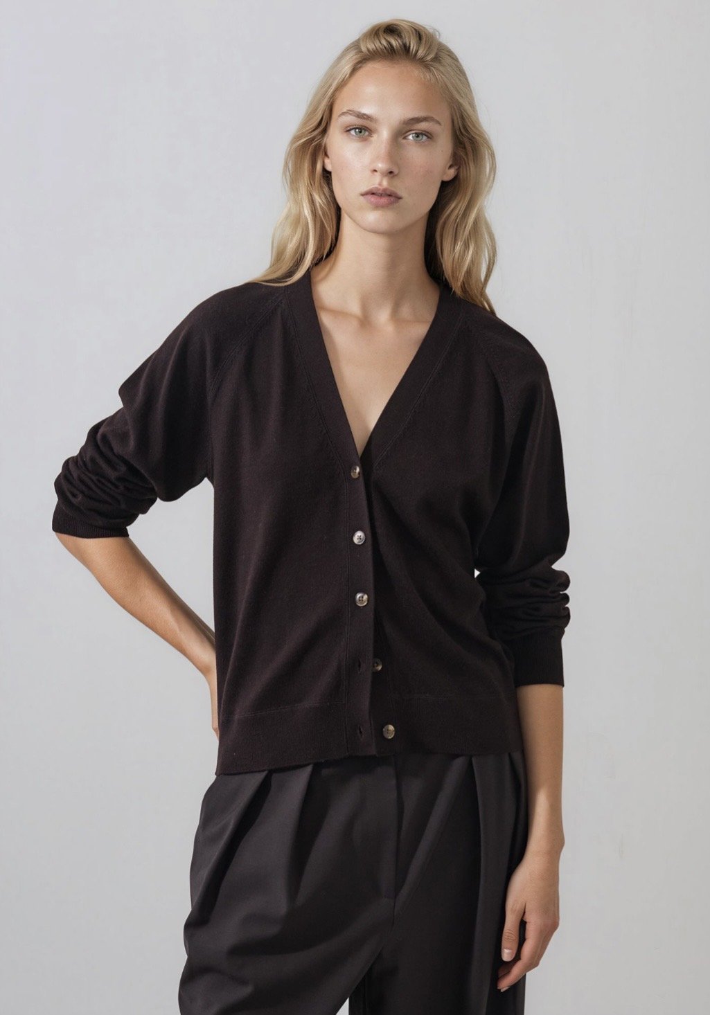 Patrick Assaraf Raglan Cardigan