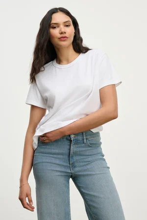 Velvet Leigh S/S Cotton Jersey TShirt