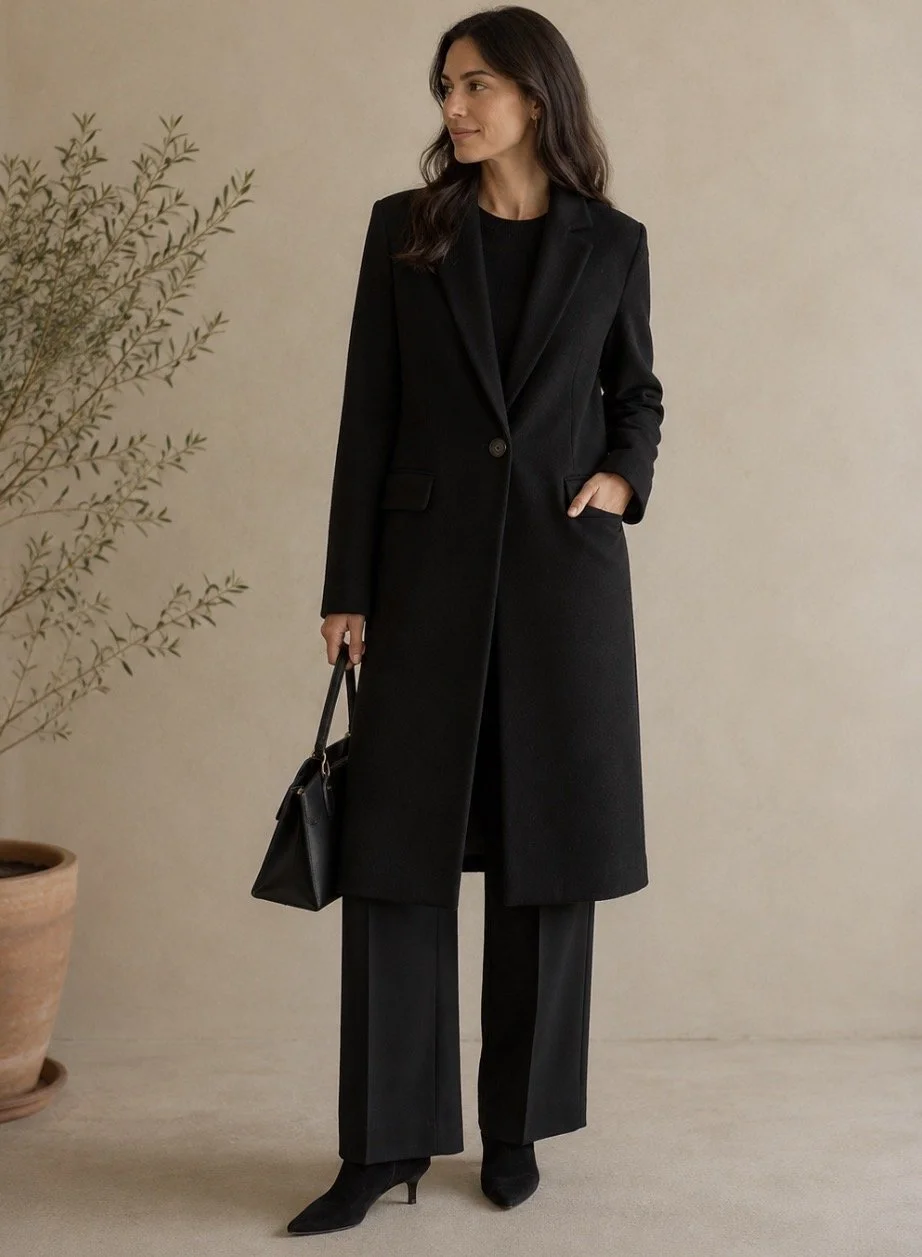 Cinzia Rocca Long Wool Coat