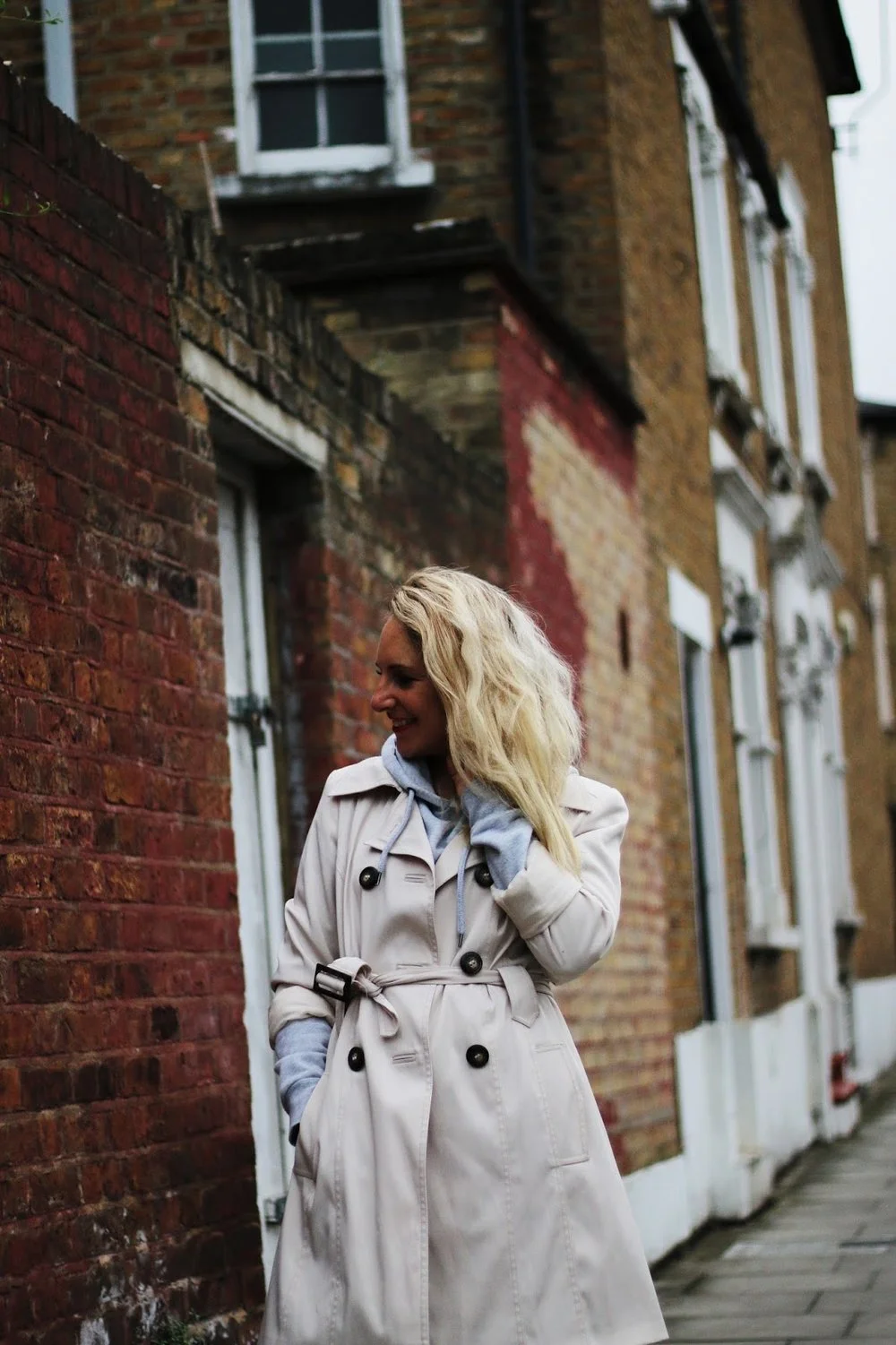 A casual take on the classic trench coat