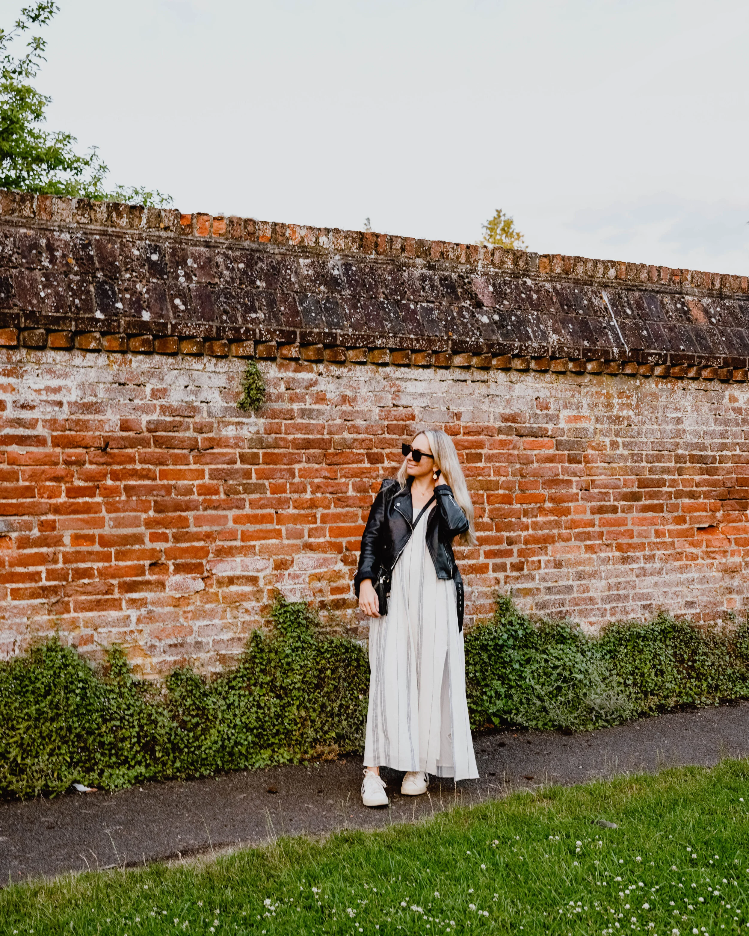 Last of the summer wardrobe: A white floaty dress is hard to beat