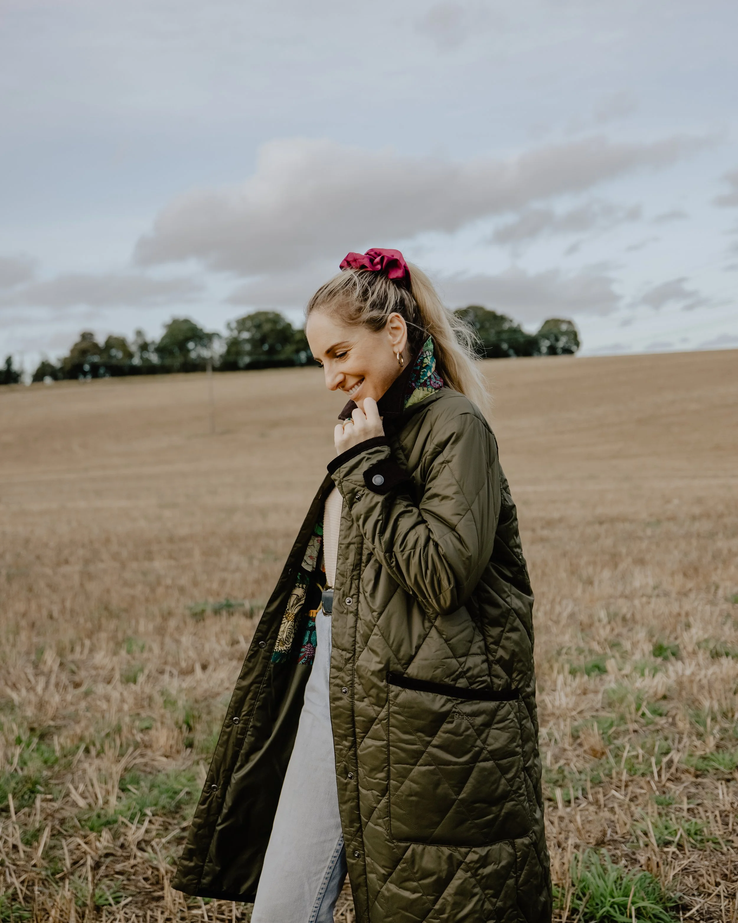 BARBOUR House Of Hackney ジャケット UK 12 Barbour X House of 