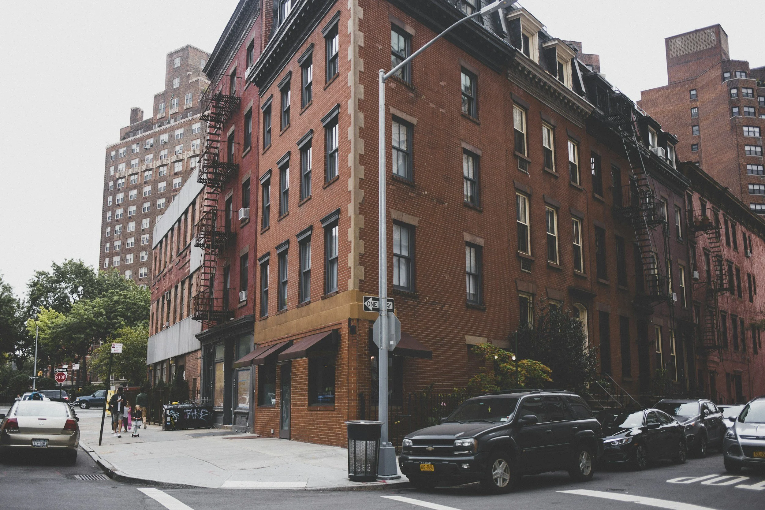 multi-family building exterior in New York City
