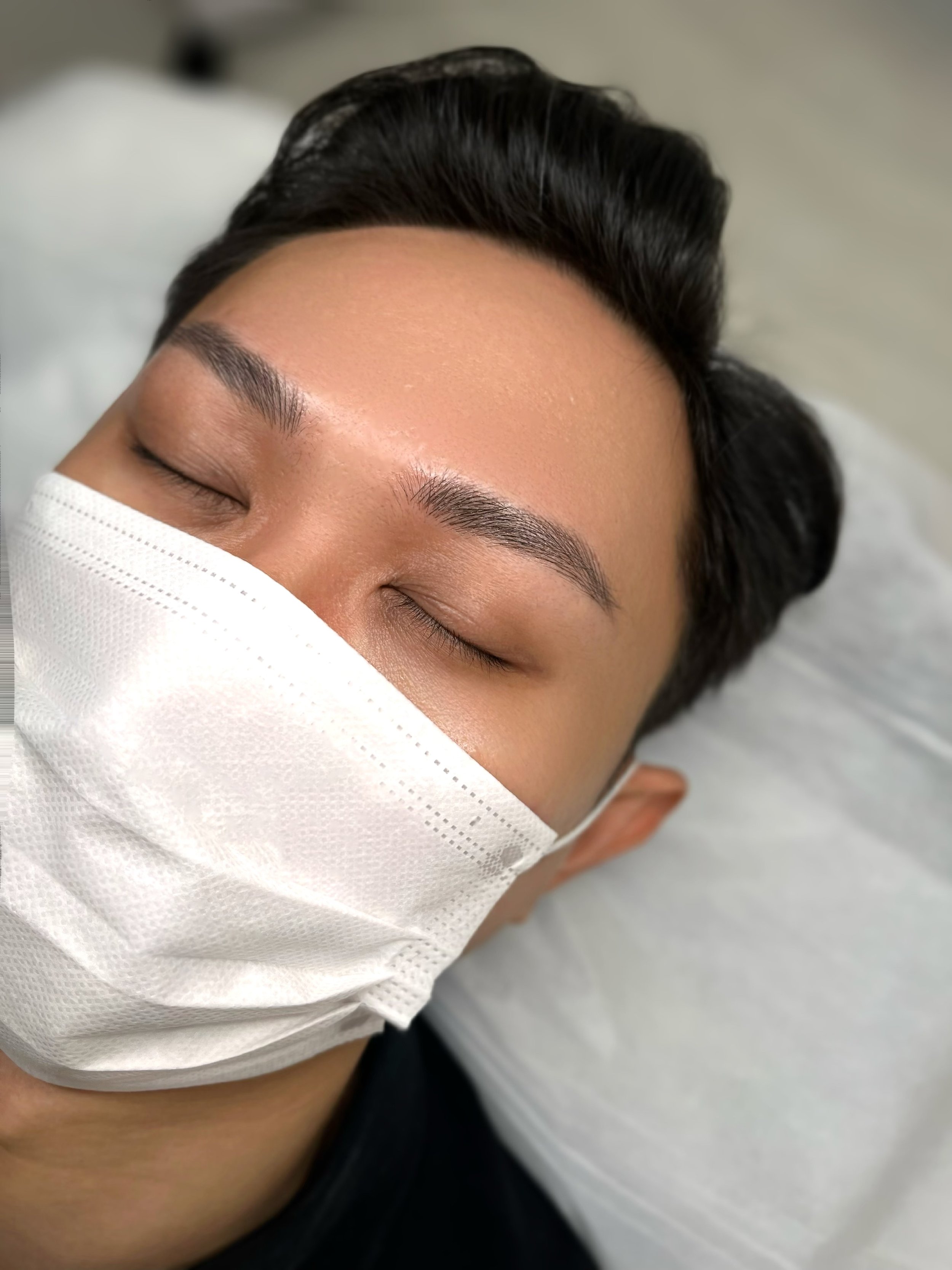 Men's Brows_Men Embroidery with mask close up 0468.jpeg