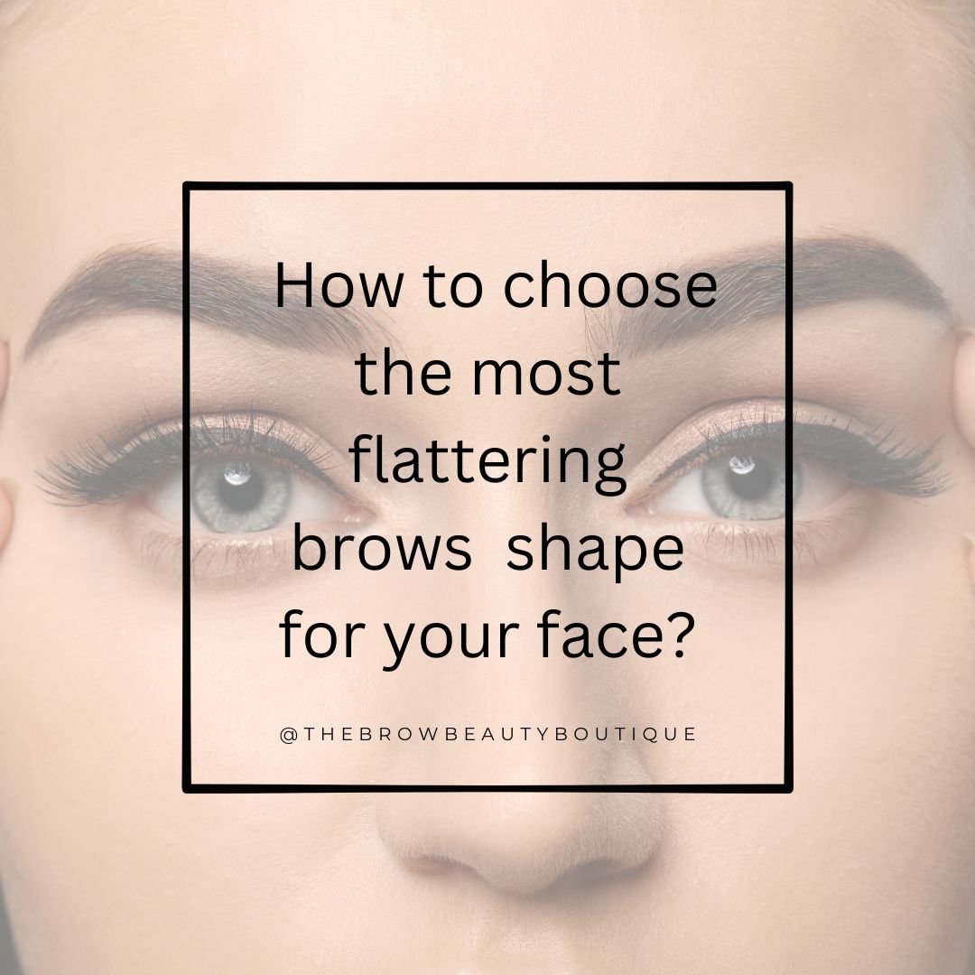 How to choose the most flattering eyebrows tattoo shape for your face?
