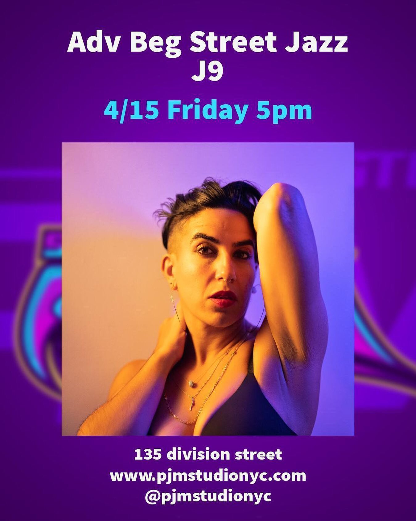 Teaching Friday at 5pm at @pjmstudionyc ❤️ I miss all my students from NYC so I hope I get to see some of you! I also miss teaching Street Jazz so let&rsquo;s gooooo! 💃
.
.
#streetjazz #pjmstudionyc