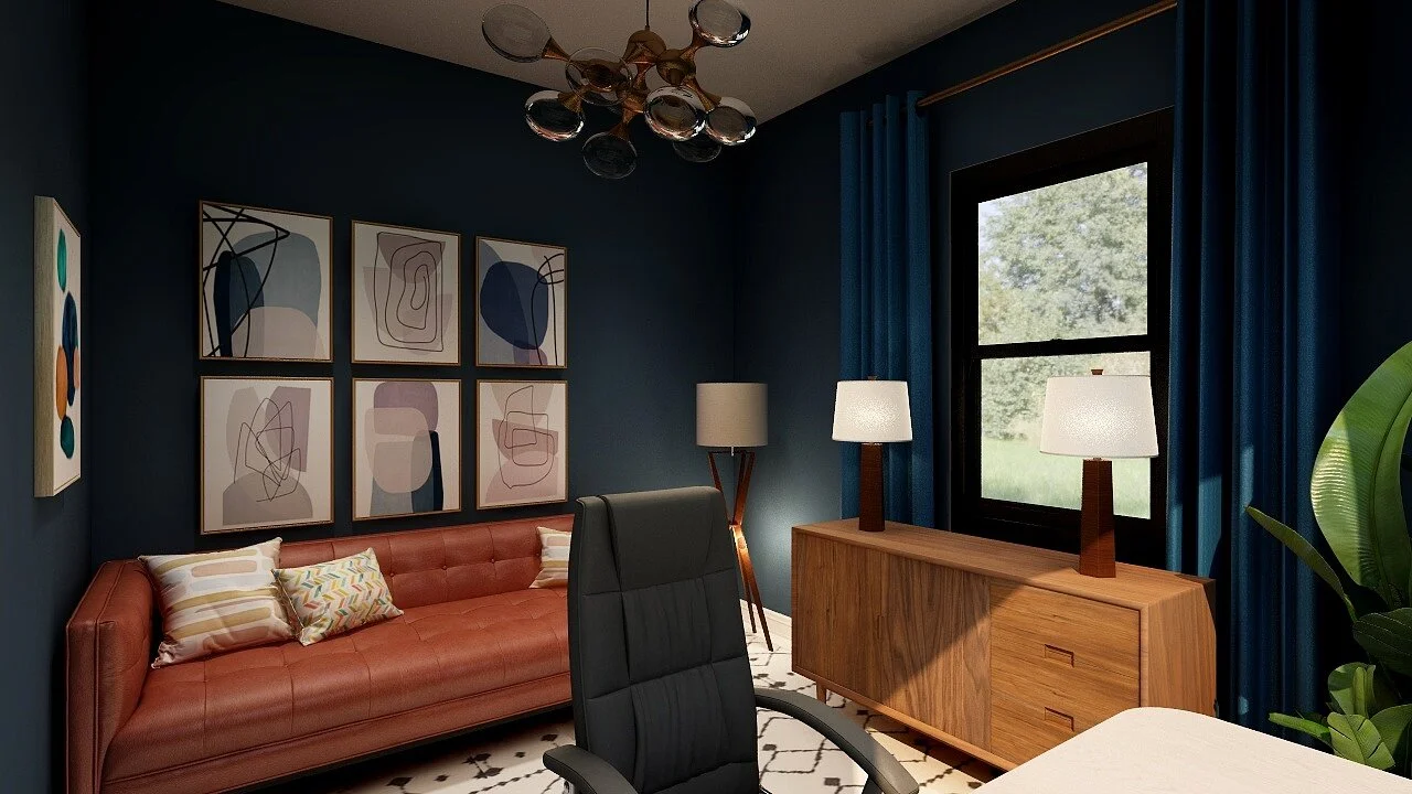 Home Office Project Reveal - Brick Hill Design Project