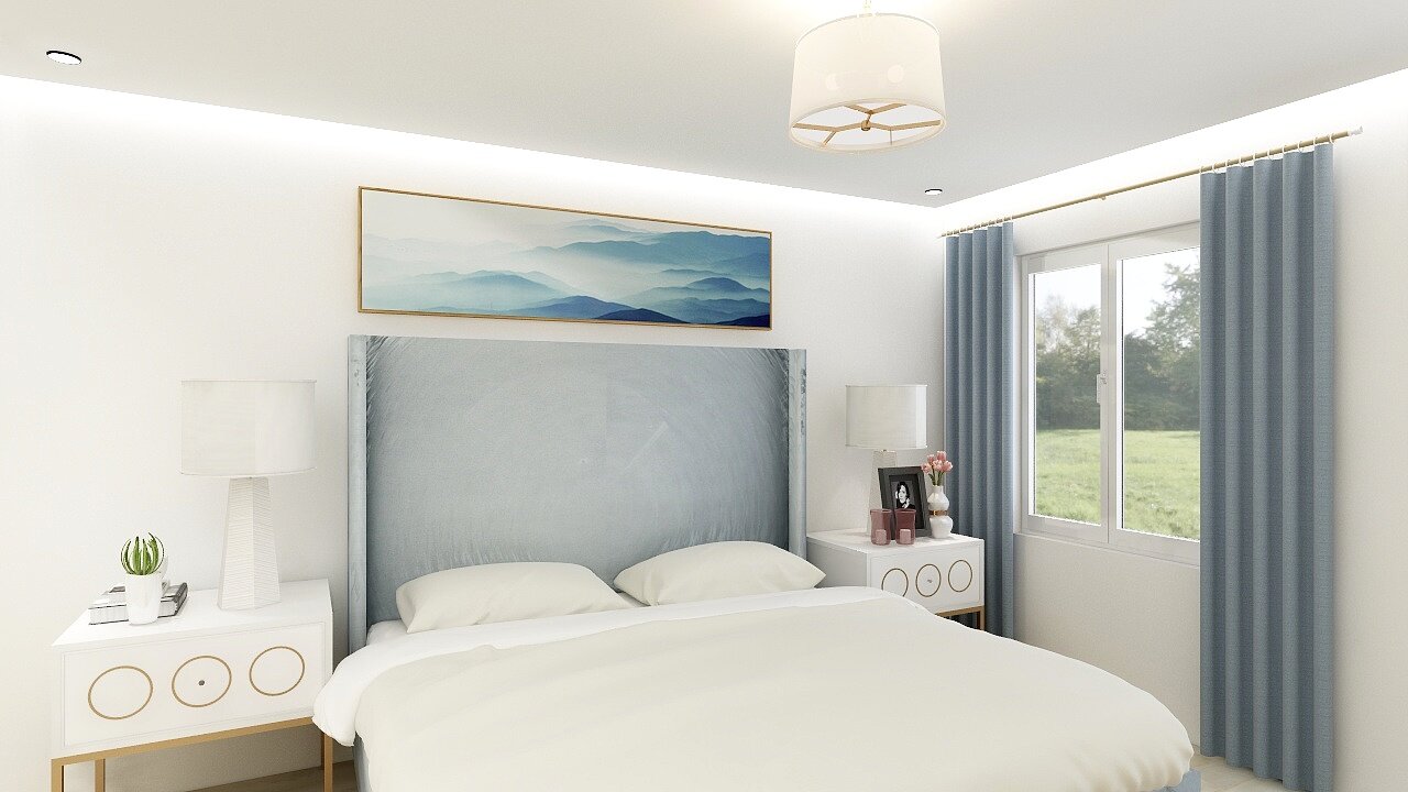 Project Reveal: Coastal Inspired bedroom- Silver Canoe Project 