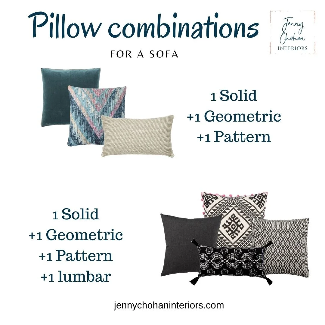 Throw Pillow Combinations + How to Arrange Pillows Like a Pro