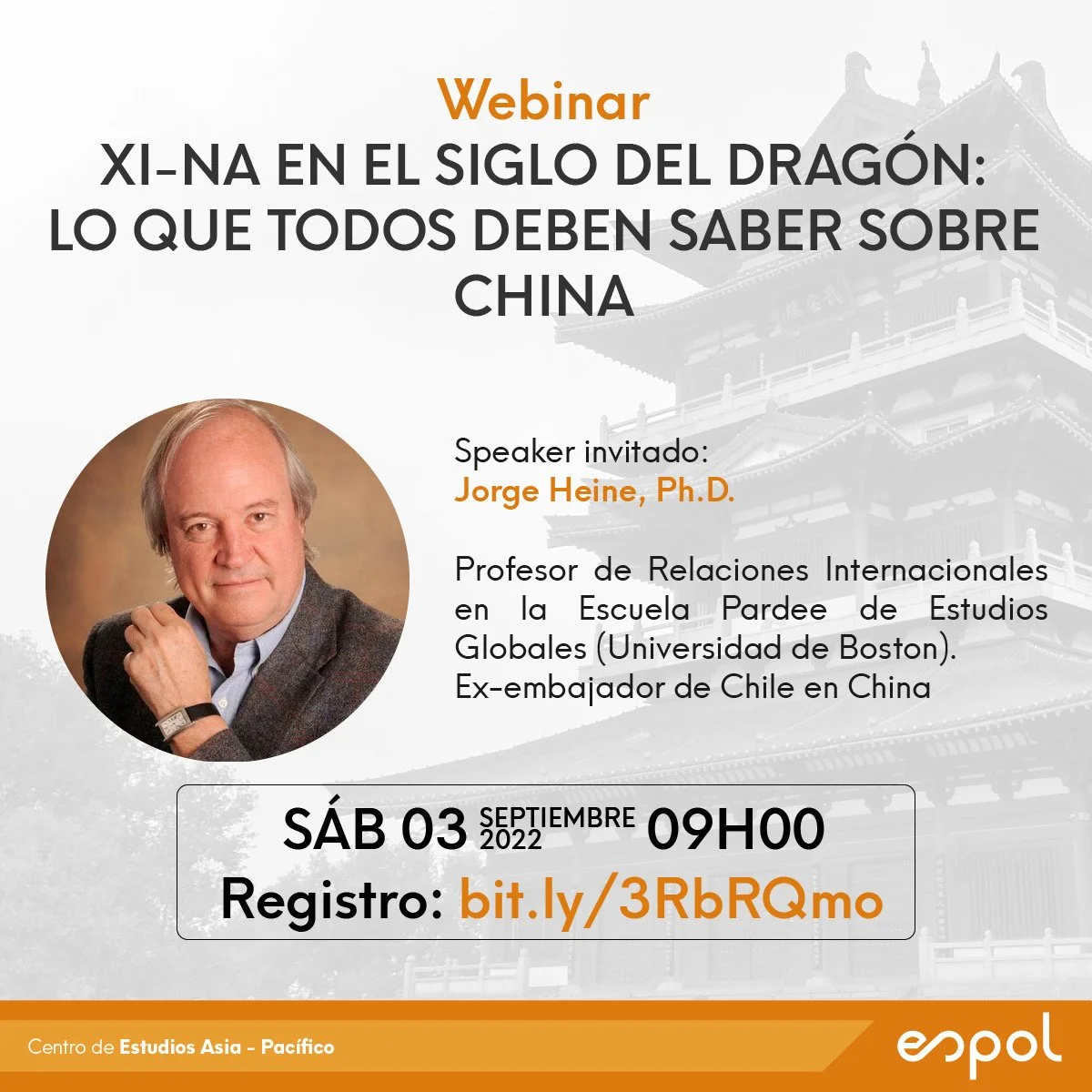 Webinar: "Xi-na en el siglo del dragón: lo que todos deben saber sobre China"