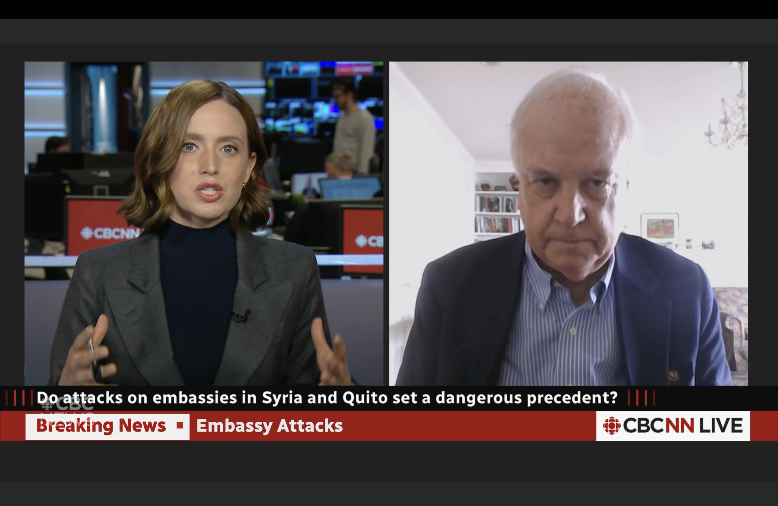 International politics analyst joins to discuss the recent attacks on two on embassies from around the world