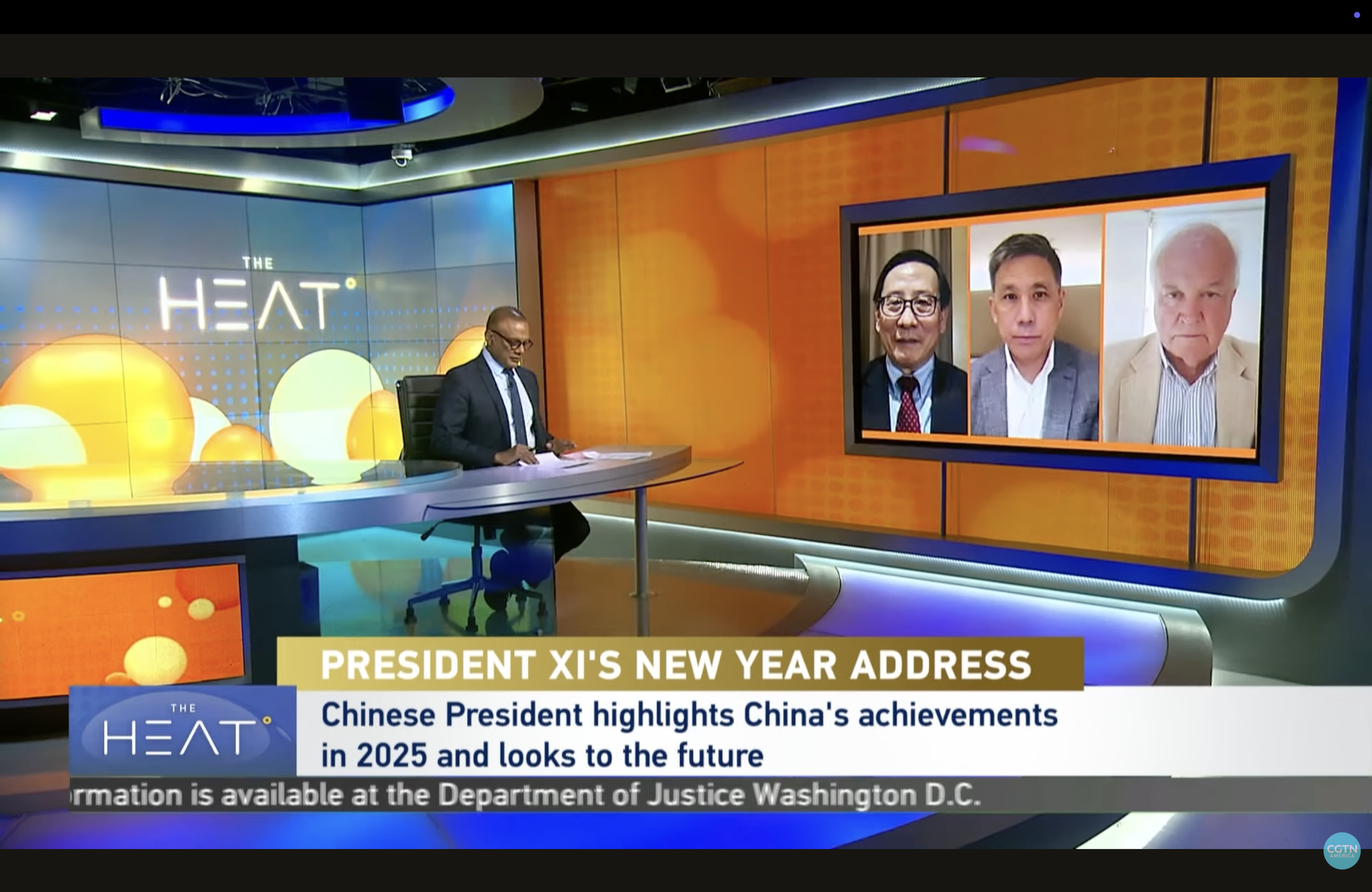 The Heat: President Xi's New Year Address