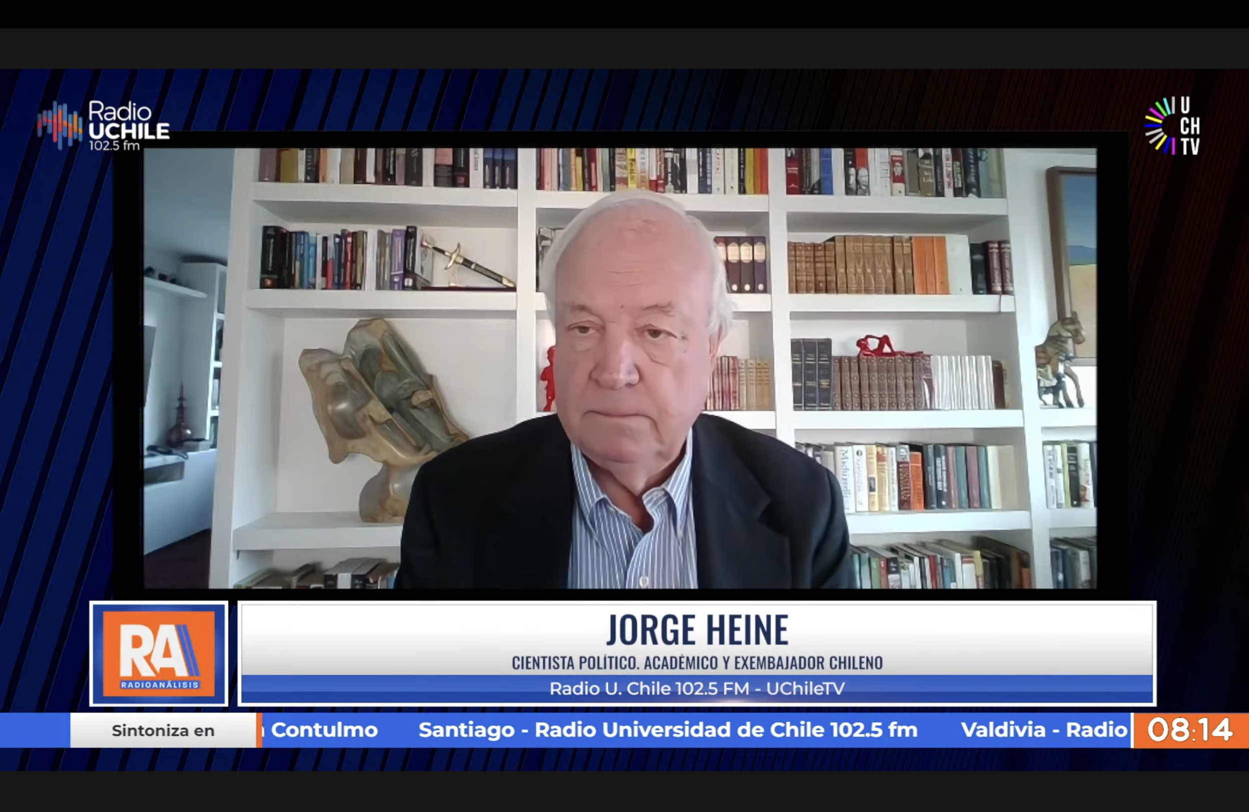 Jorge Heine tilda de "grave" retiro de respaldo a Bachelet en la ONU: "Buscan un pretexto"