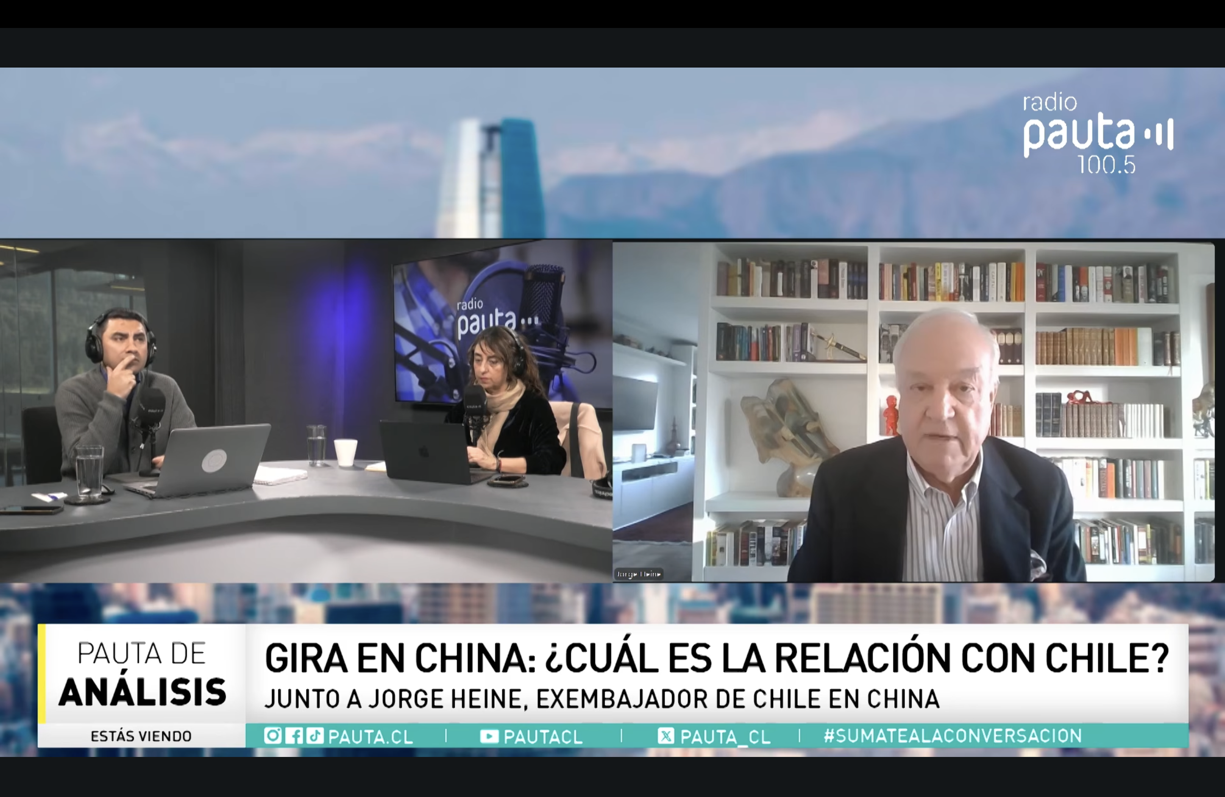 Exembajador en China critica estrategia de Chile de posicionar a EE.UU. como principal socio