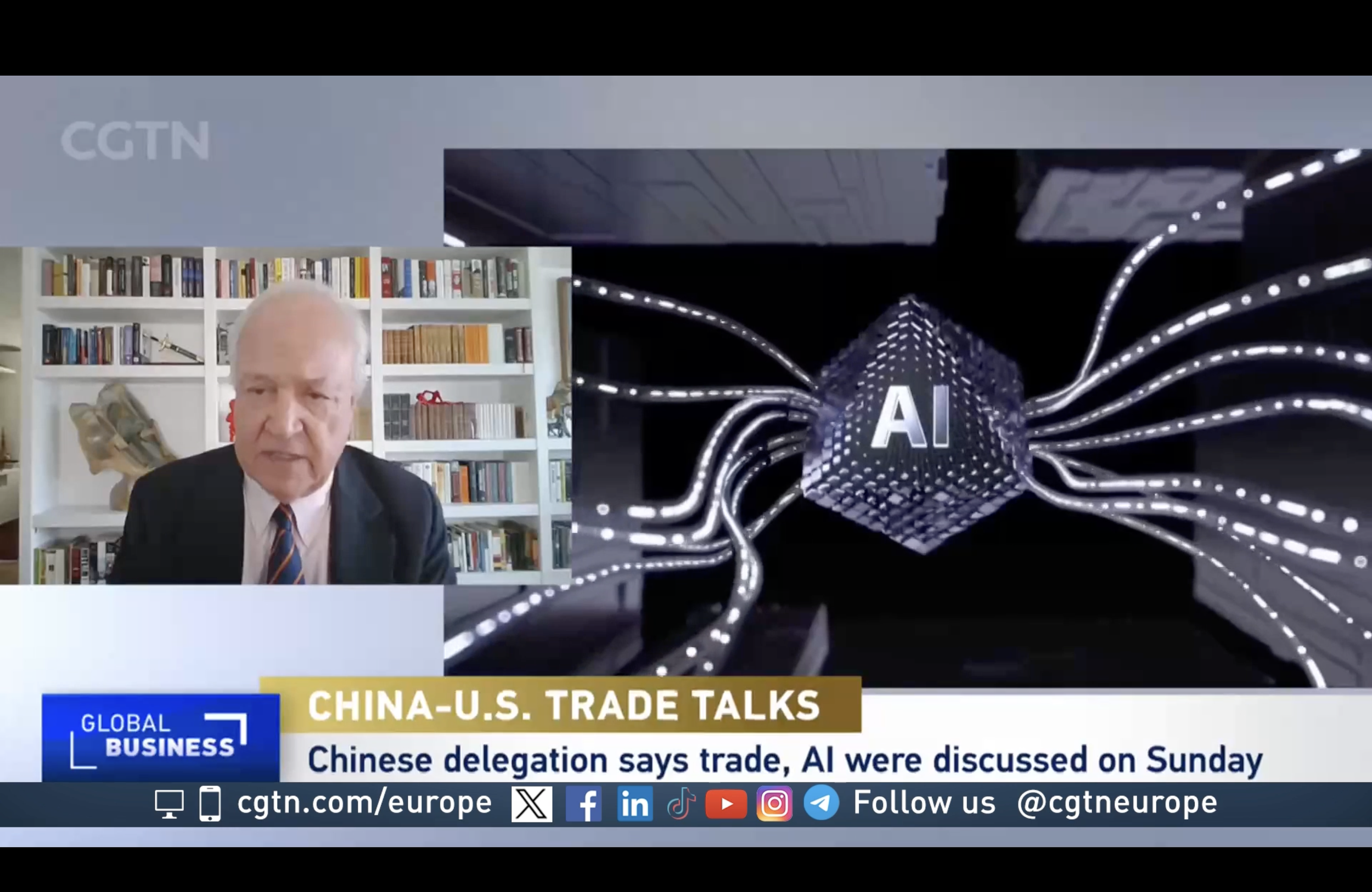 CGTN Global Business - Xi Visit to U.S.