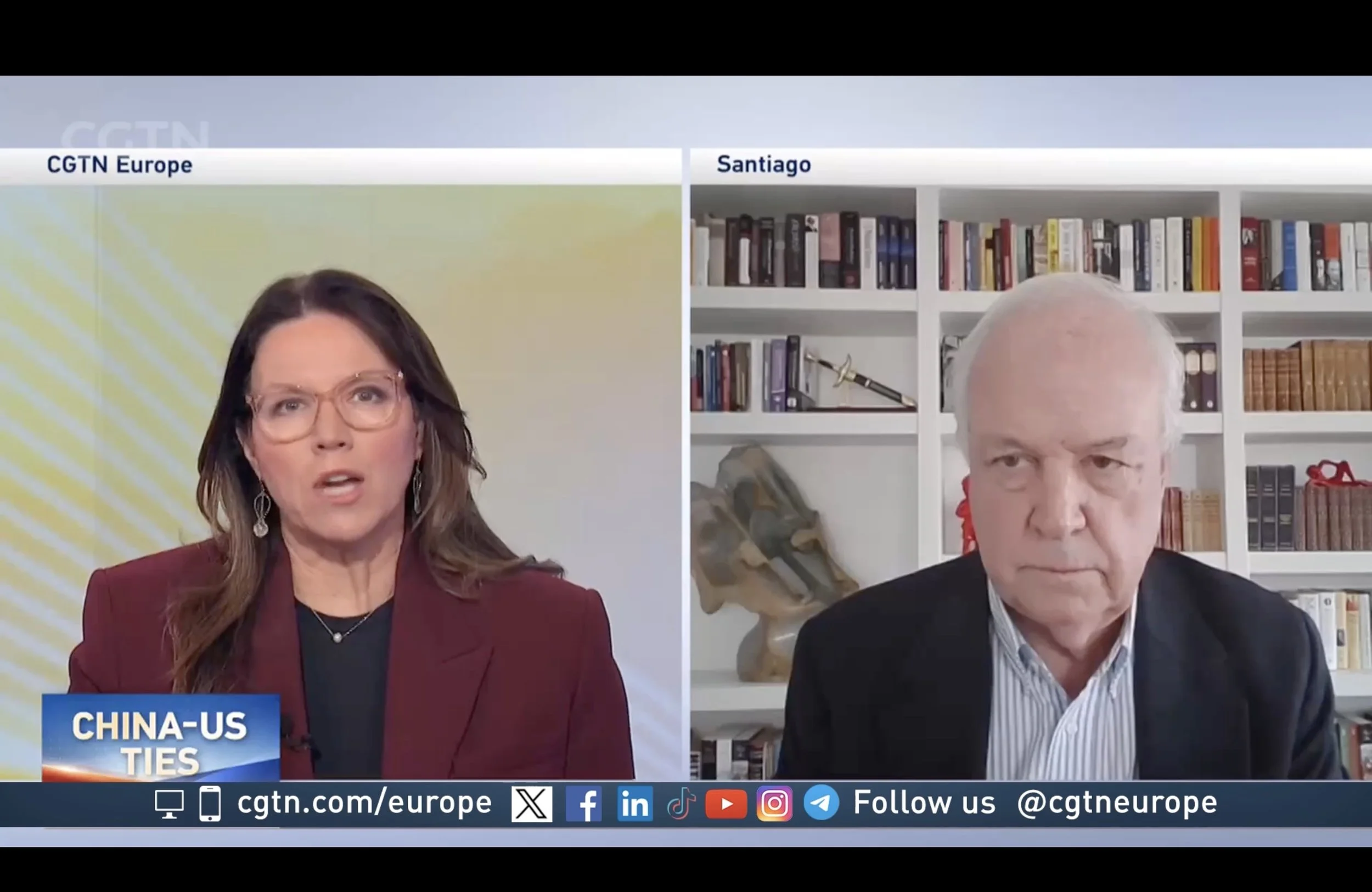 CGTN Europe: China-US Ties