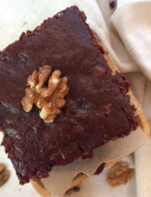 Vegan Chocolate Walnut Brownies 
